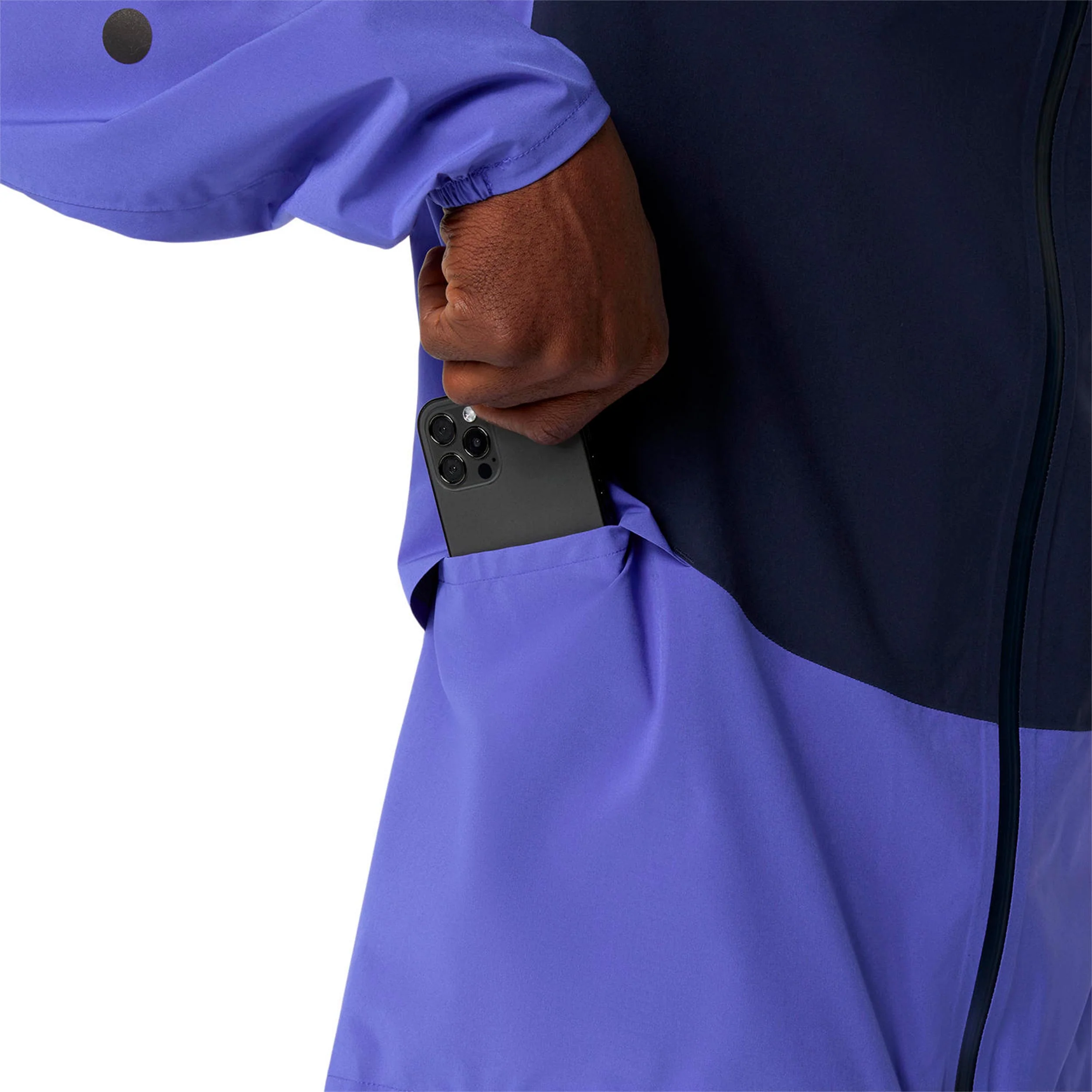Metarun Waterproof Laufjacke Herren - dunkelblau, blau - Image 9