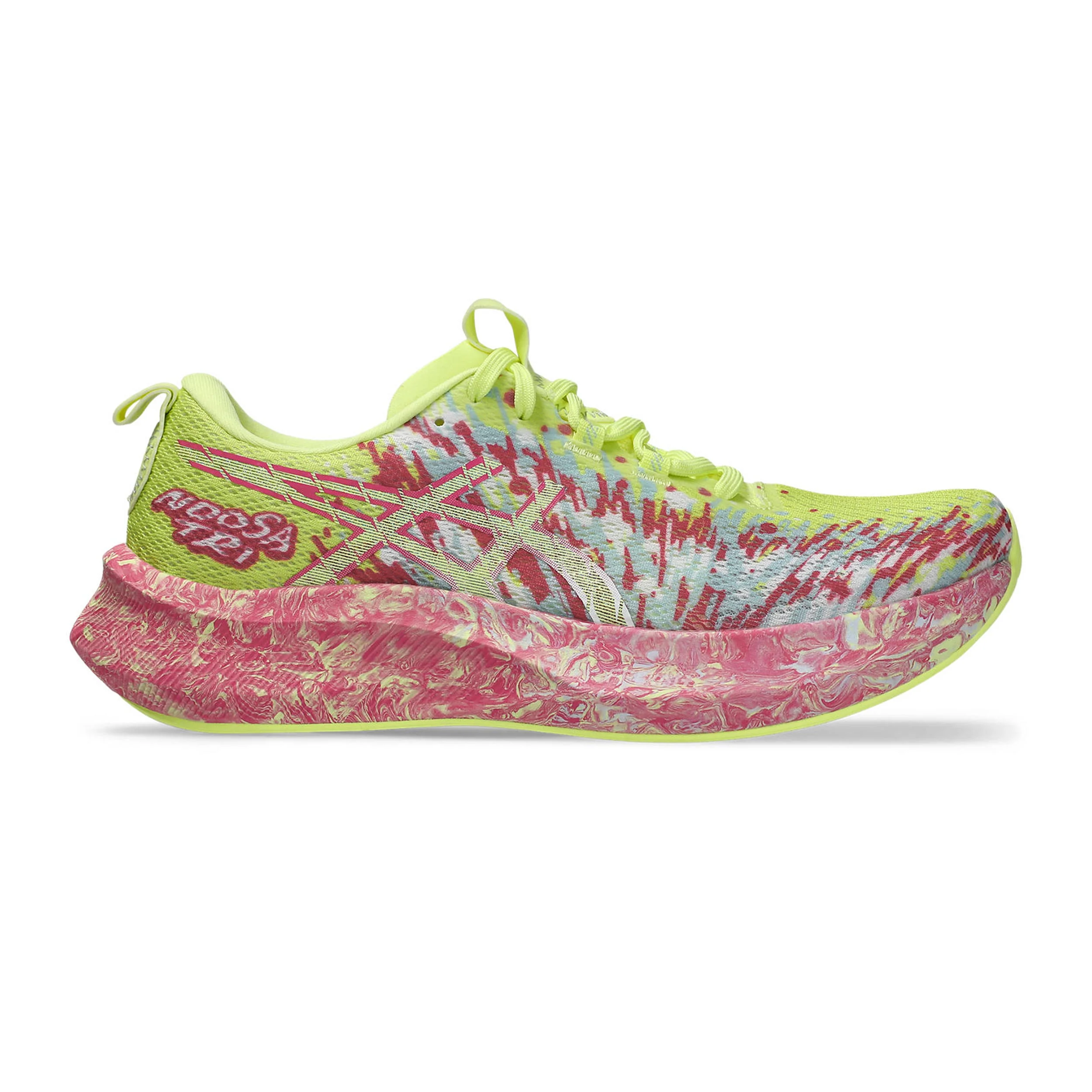 Noosa Tri 16 Wettkampfschuh Damen-neongrün, koralle