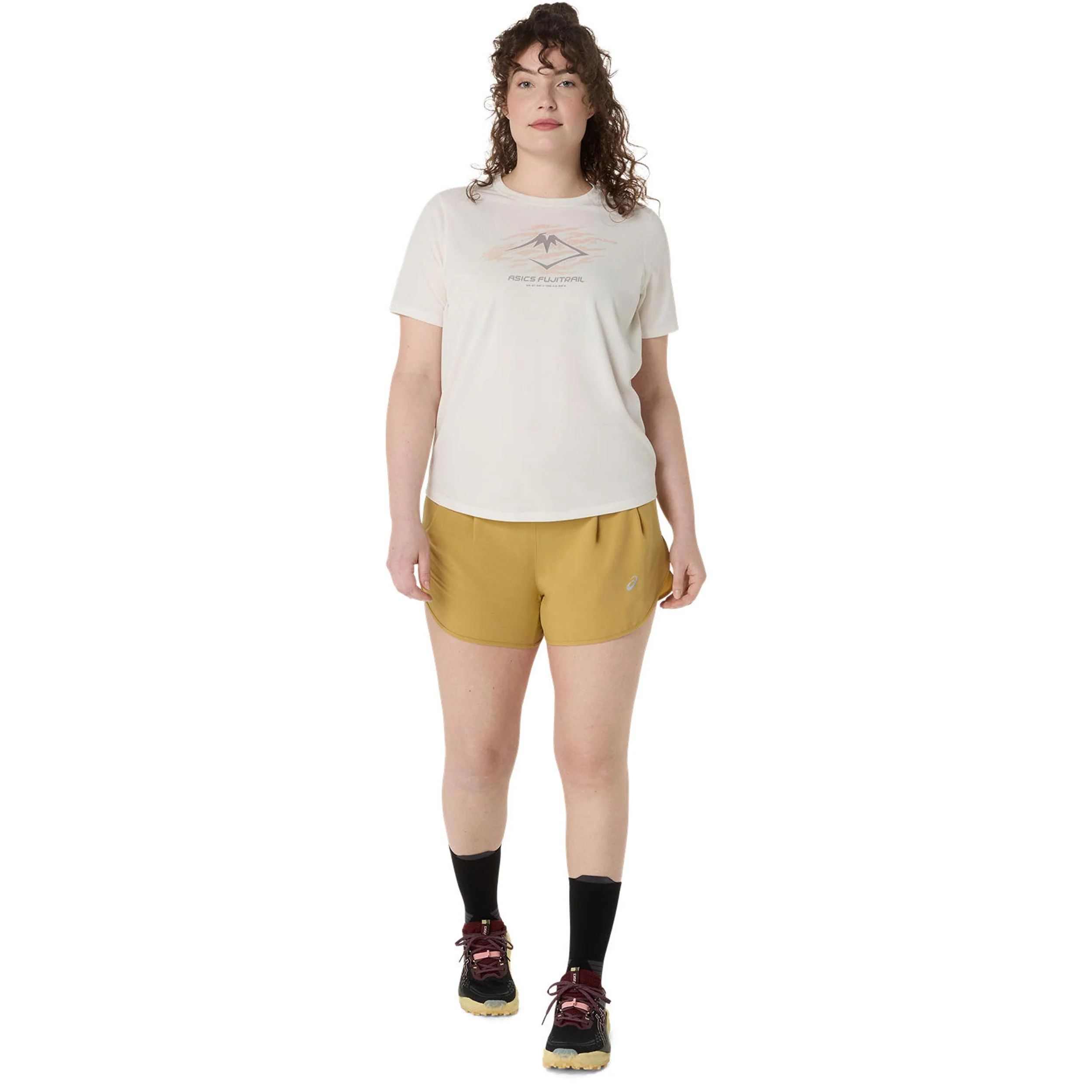 Road 3,5In Laufshorts Damen - caramel - Image 7