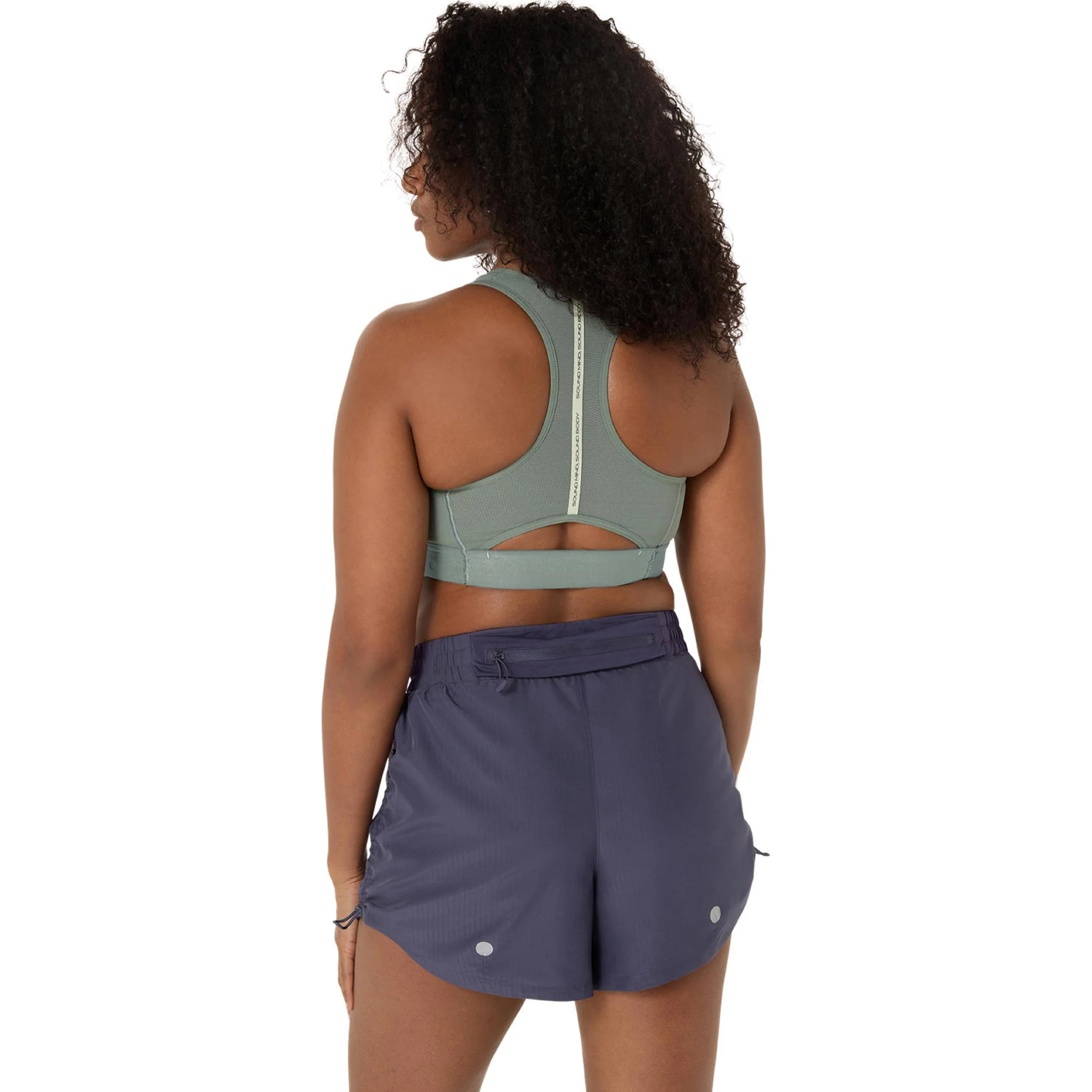 Road Compression Sport-BH Damen - blau, blau - Image 2