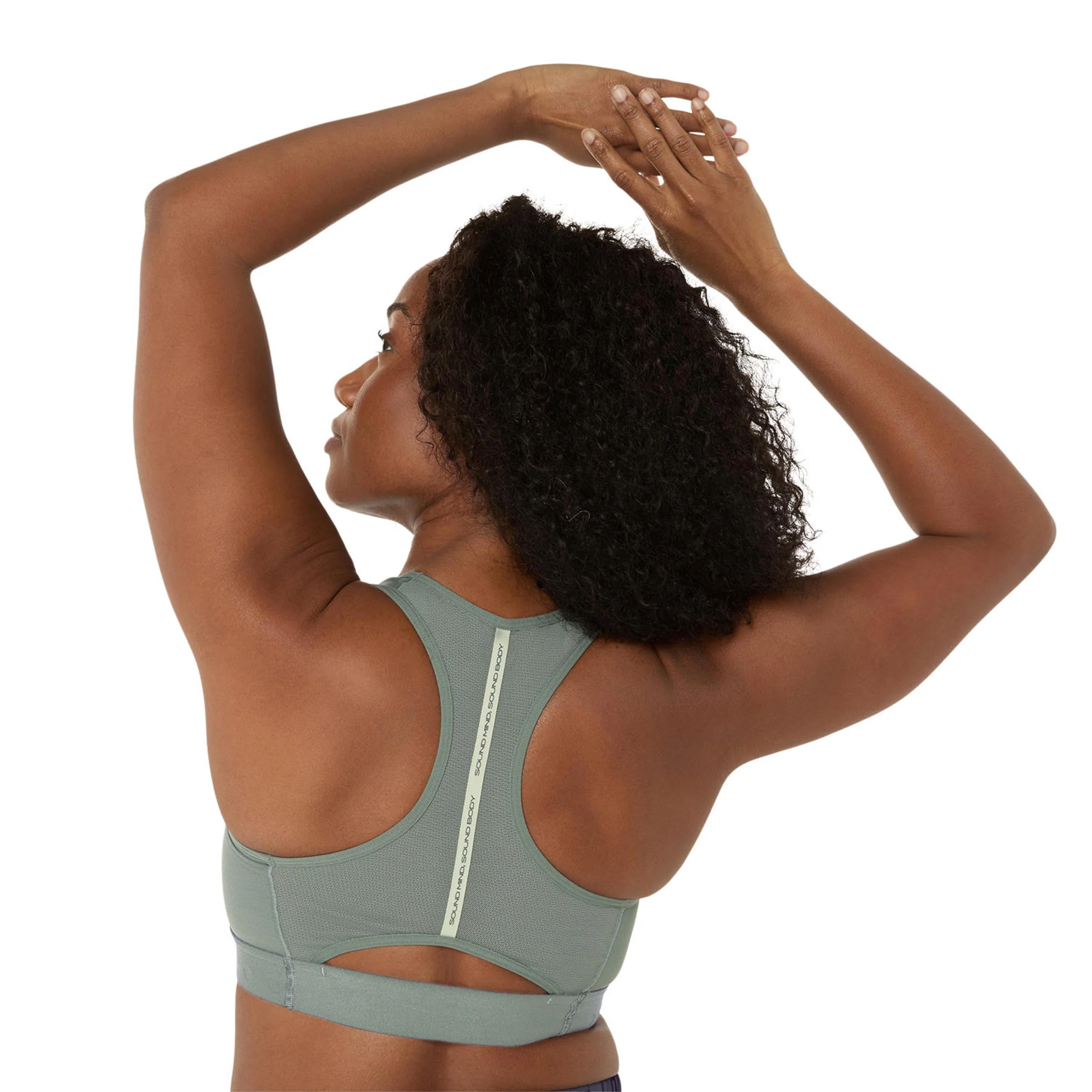 Road Compression Sport-BH Damen - blau, blau - Image 4