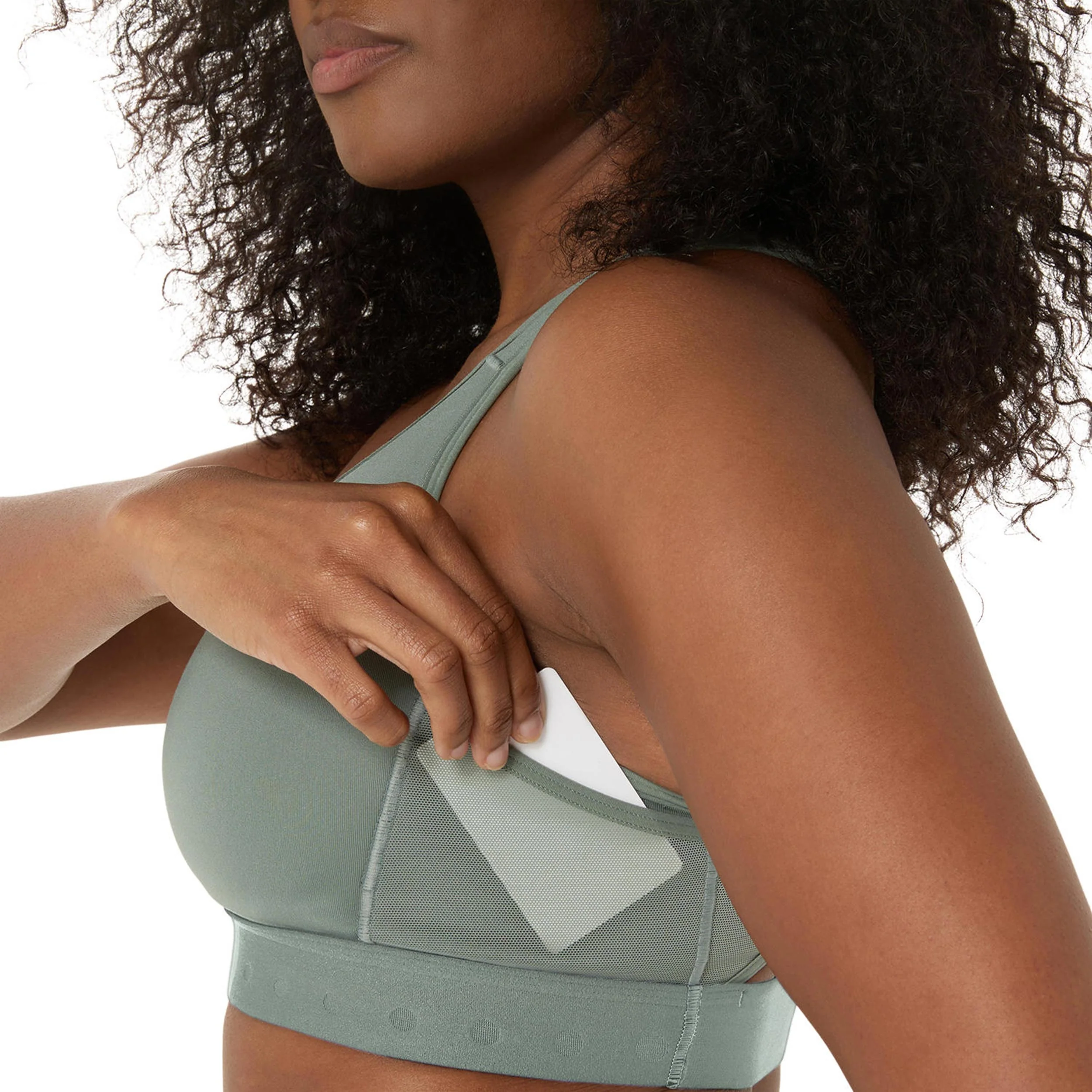 Road Compression Sport-BH Damen - blau, blau - Image 6