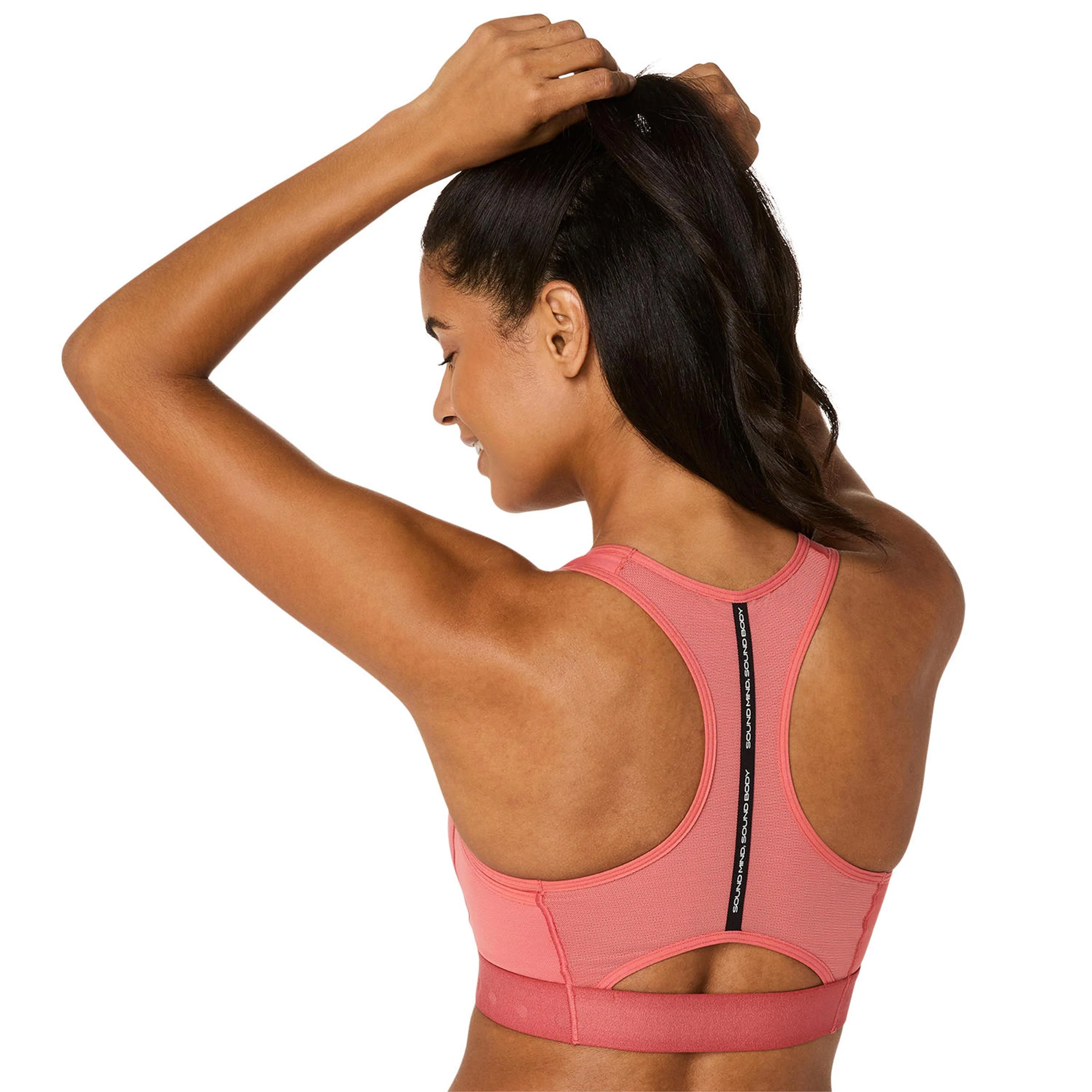 Road Compression  Sport-BH Damen - koralle - Image 4