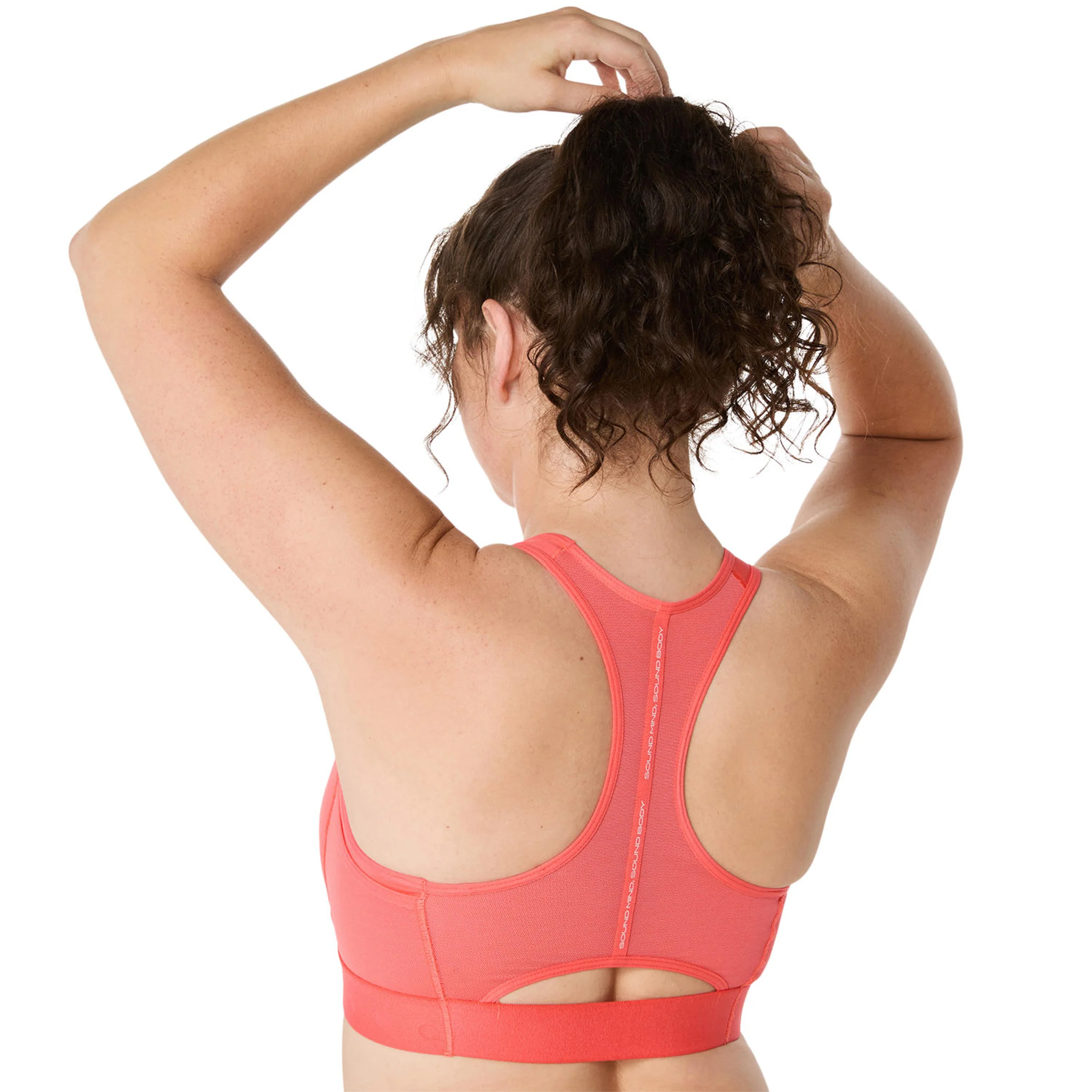Road Compression Sport-BH Damen - orange - Image 11