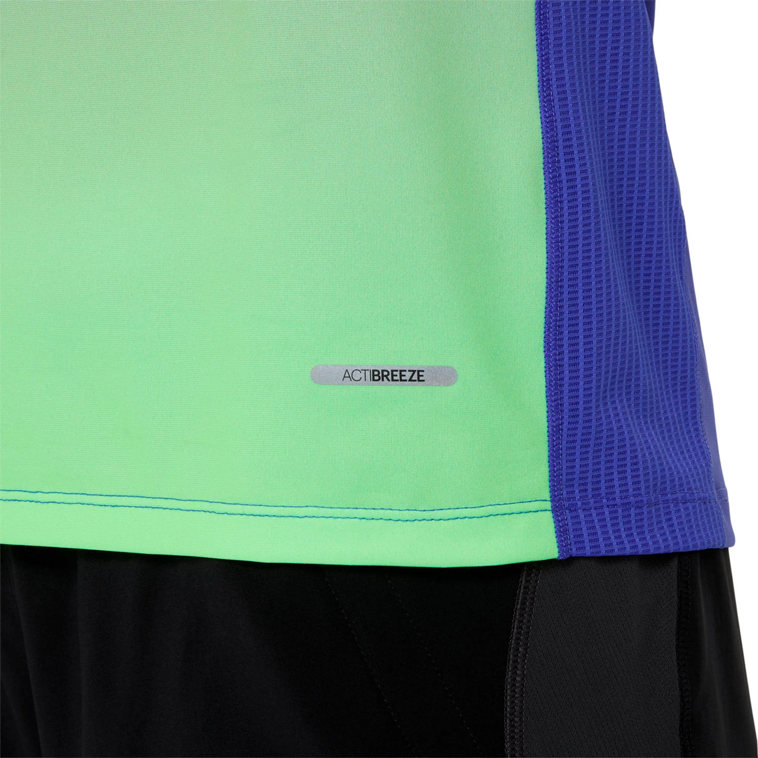 Road Ibuki  Laufshirt Herren - blau, grün - Image 4