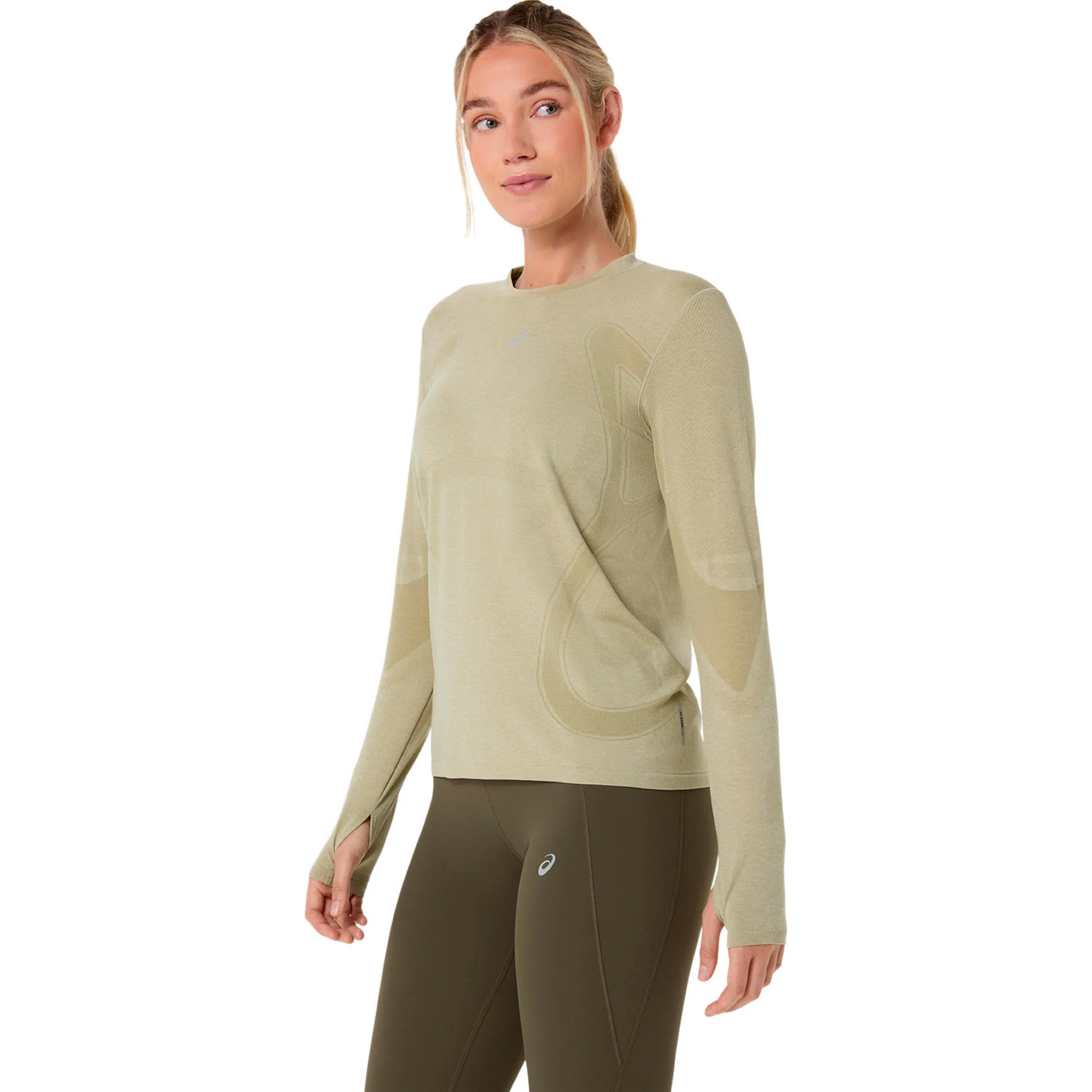 Road Seamless  Laufshirt Damen - beige, beige - Image 3