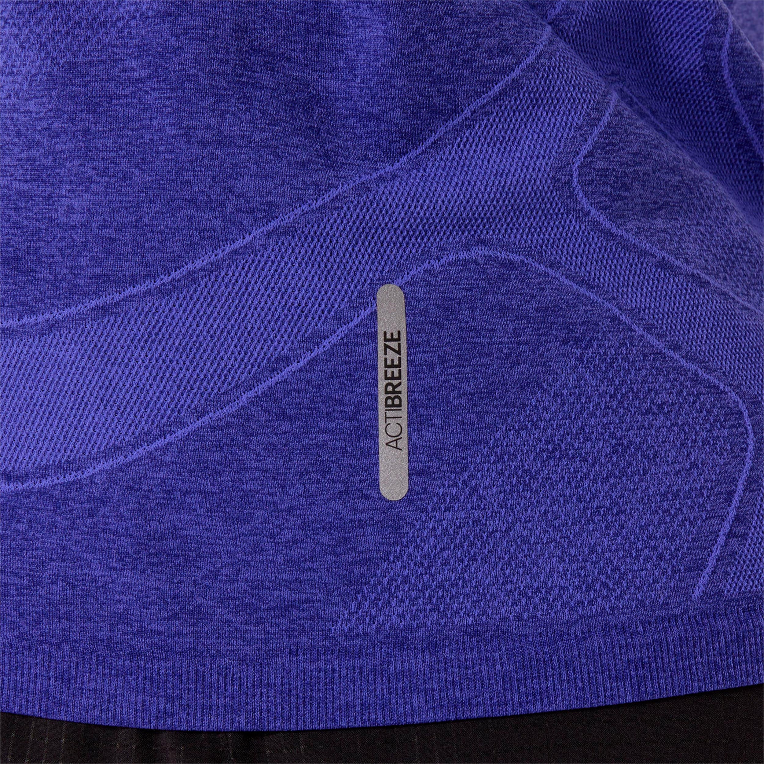 Road Seamless Laufshirt Damen - blau, lila - Image 6