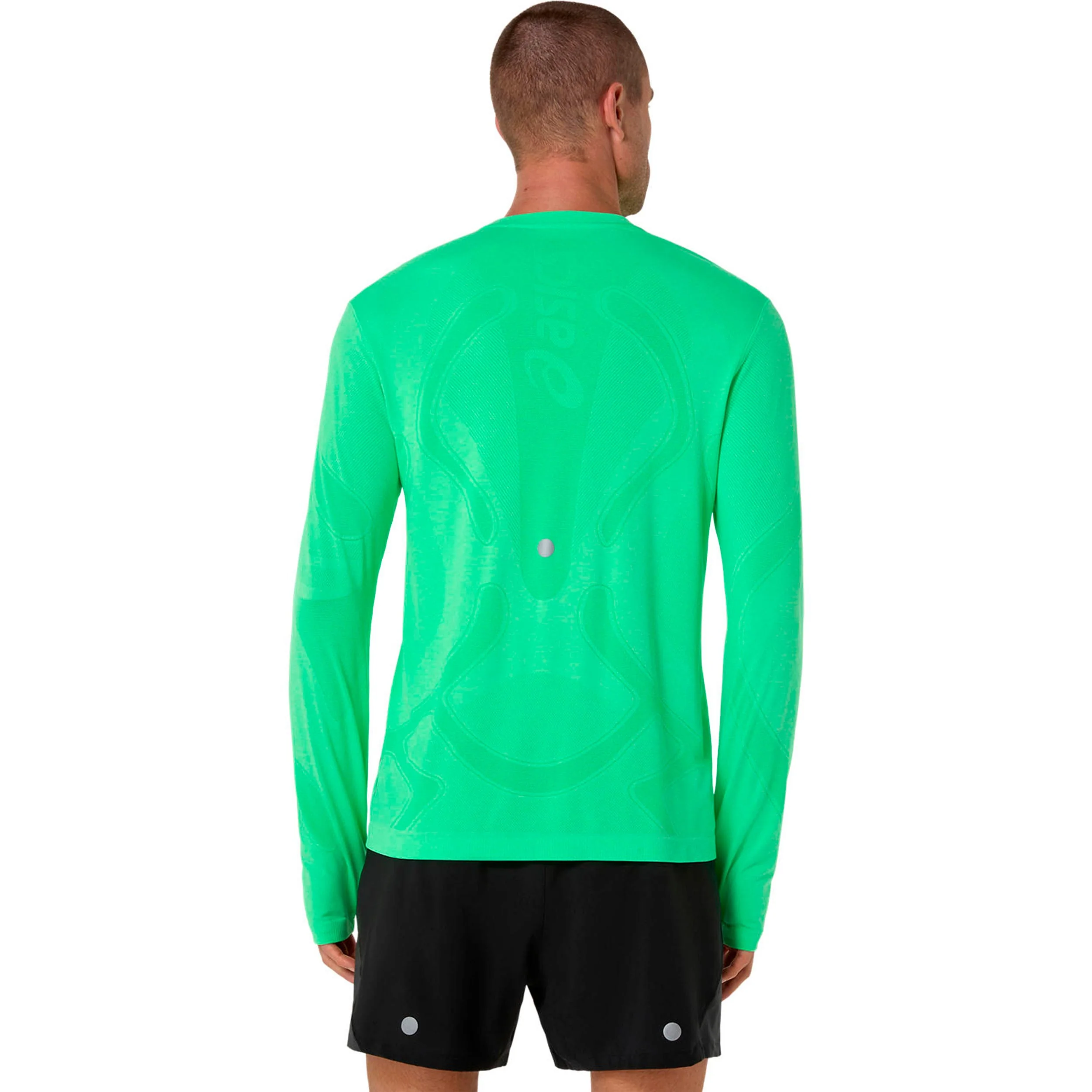 Road Seamless Laufshirt Herren - grün, grün - Image 2