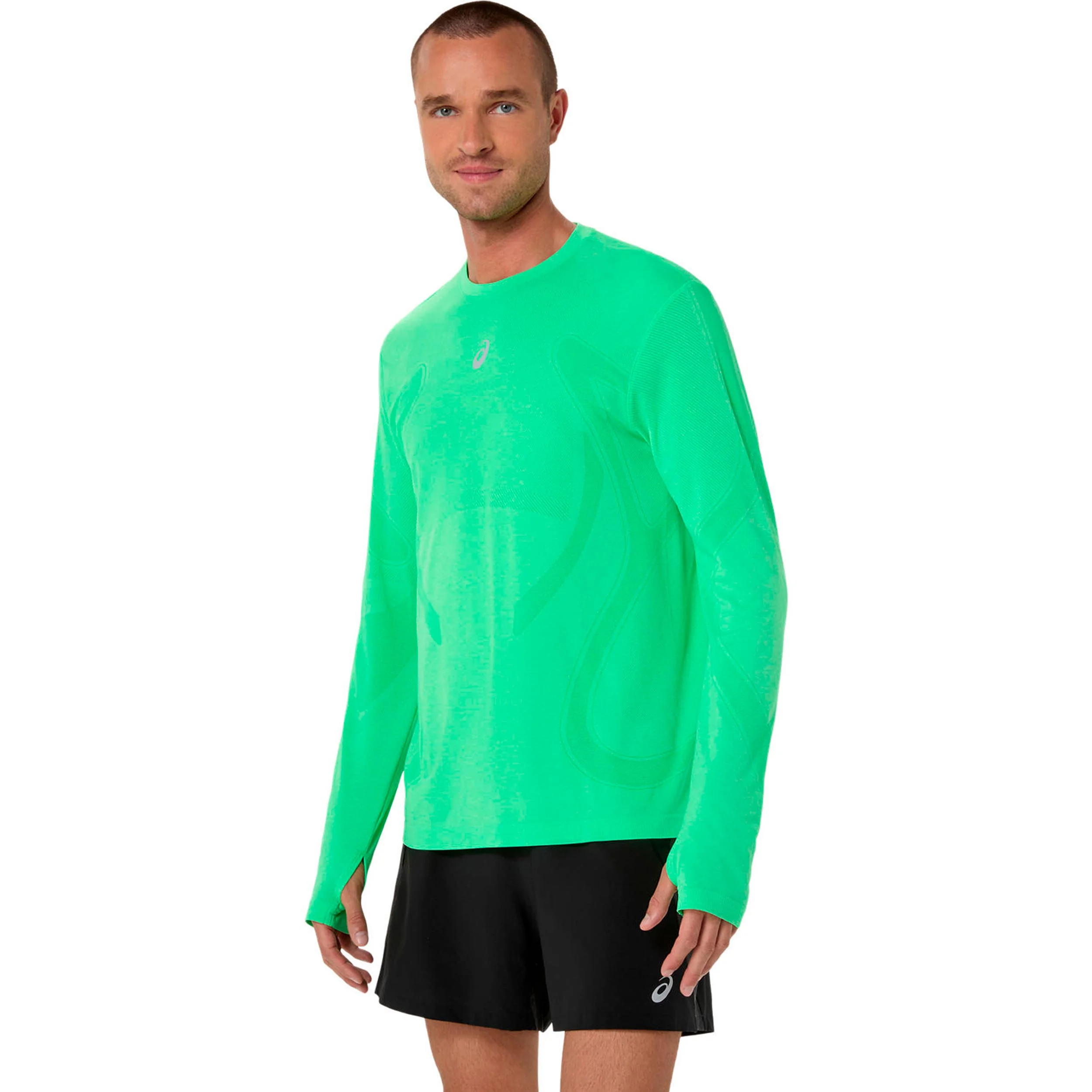 Road Seamless Laufshirt Herren - grün, grün - Image 3
