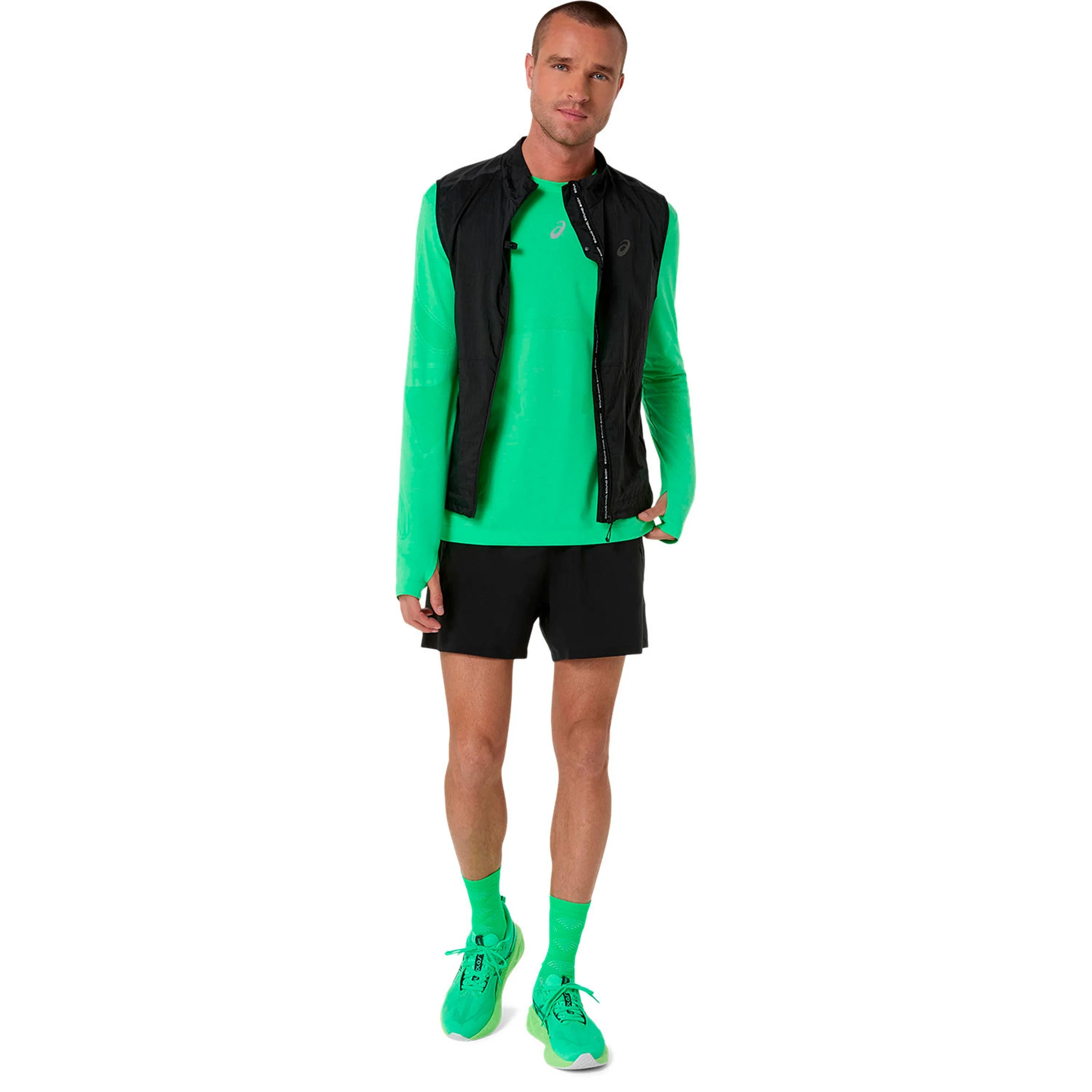 Road Seamless Laufshirt Herren - grün, grün - Image 6