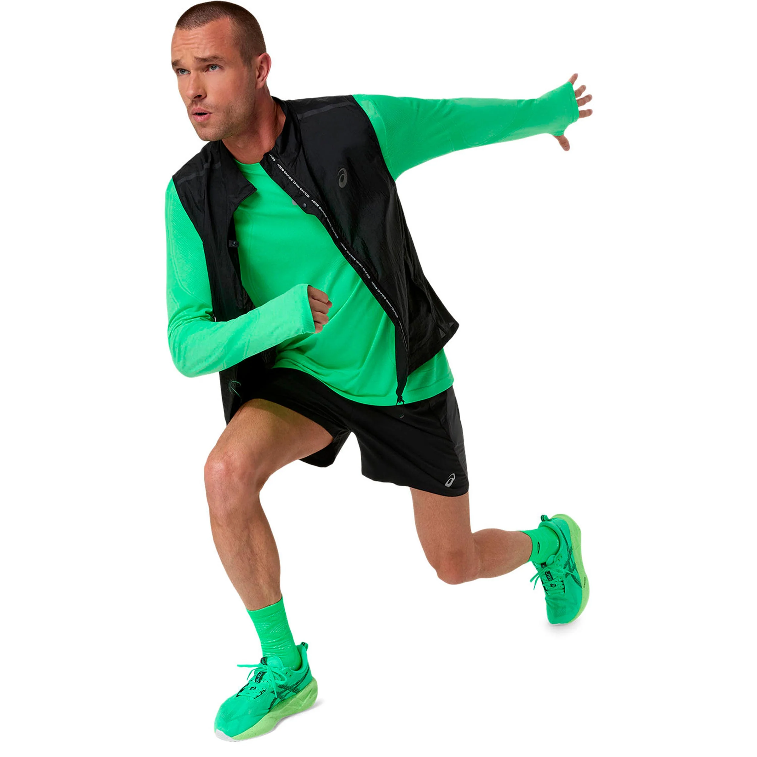 Road Seamless Laufshirt Herren - grün, grün - Image 7