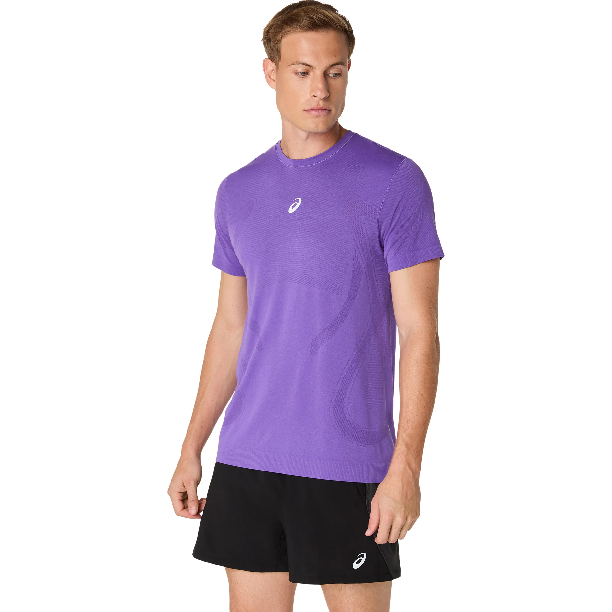Road Seamless Laufshirt Herren - lila - Image 2