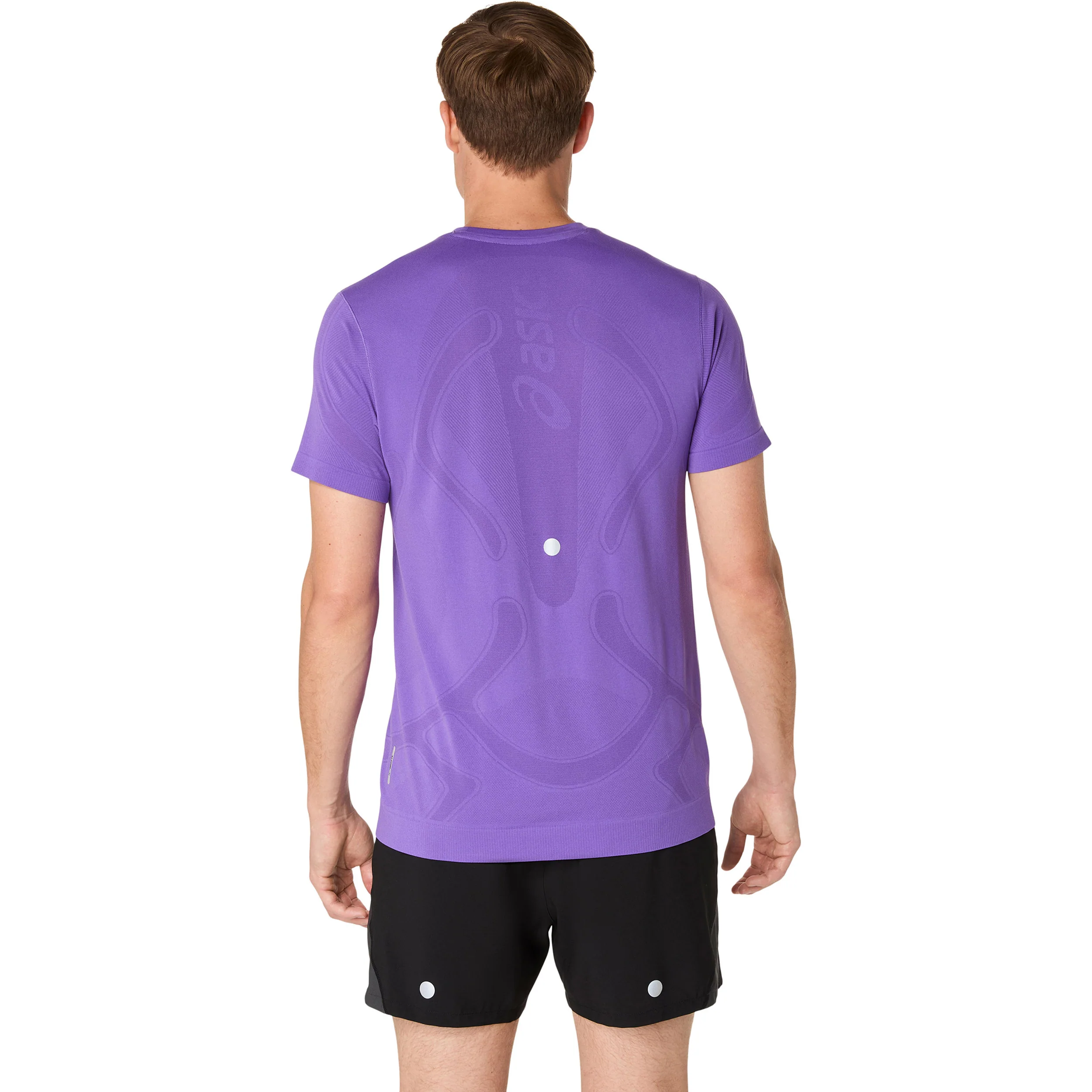Road Seamless Laufshirt Herren - lila - Image 3
