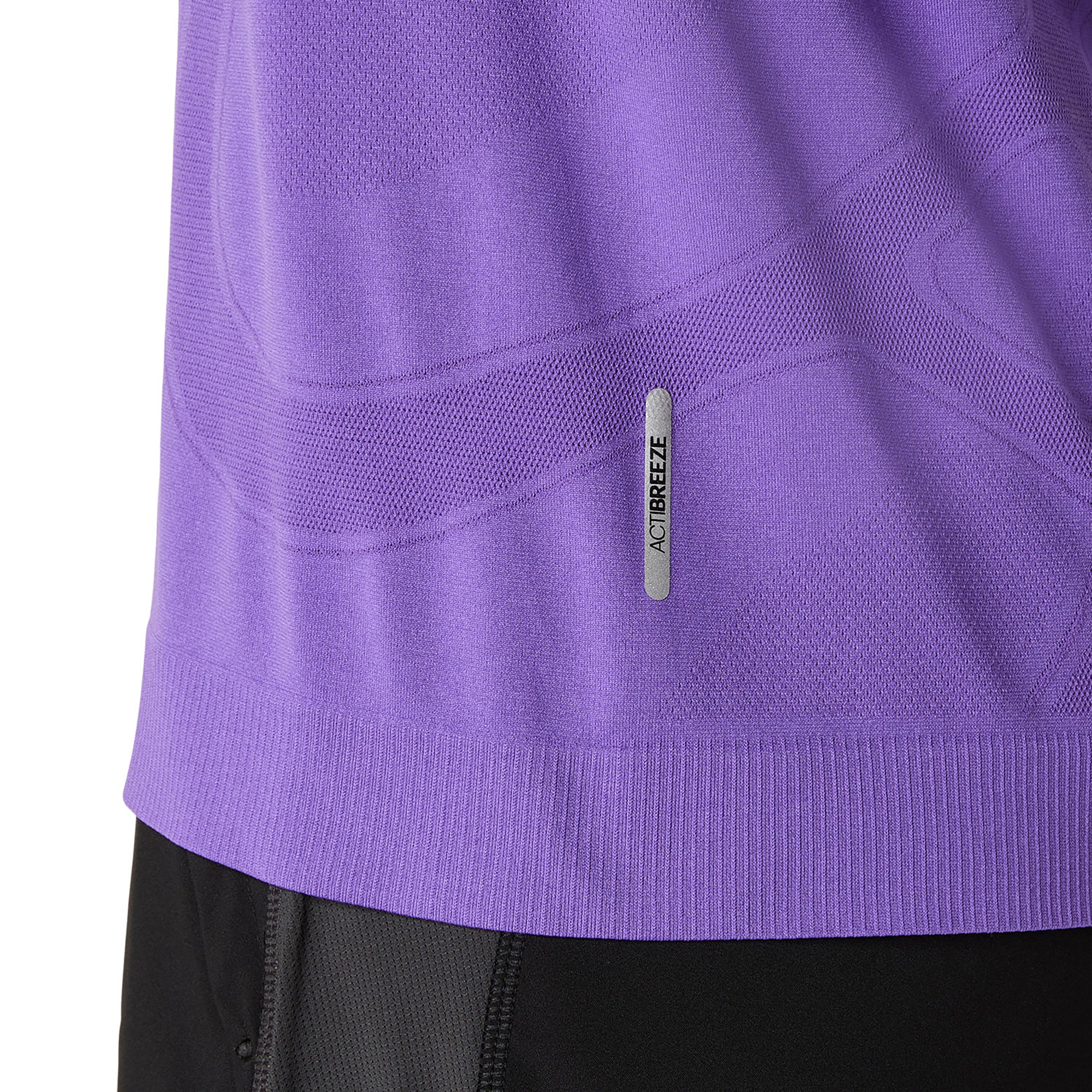 Road Seamless Laufshirt Herren - lila - Image 5