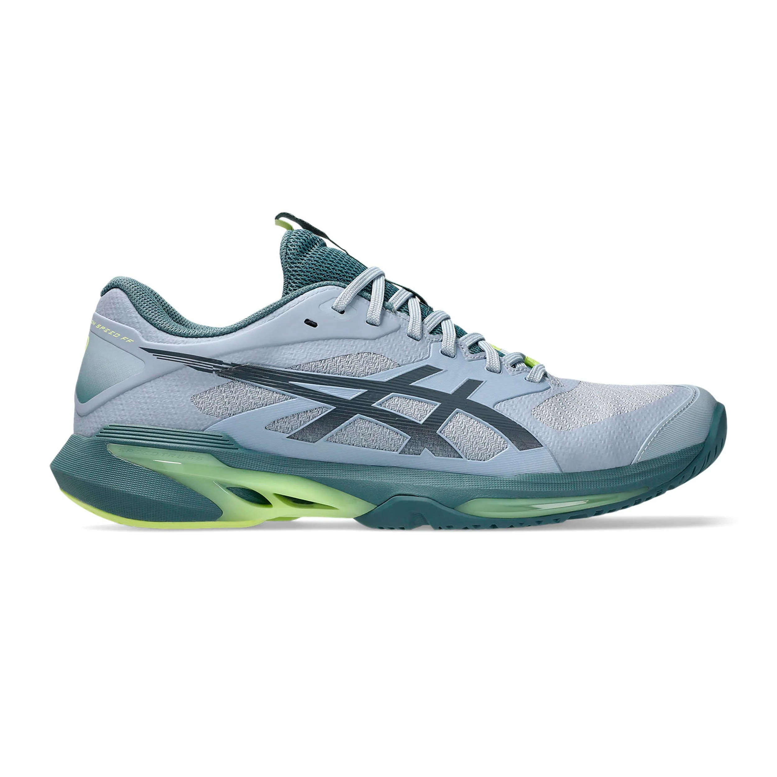 Solution Speed FF 4 Allcourtschuh Herren - grau, limette