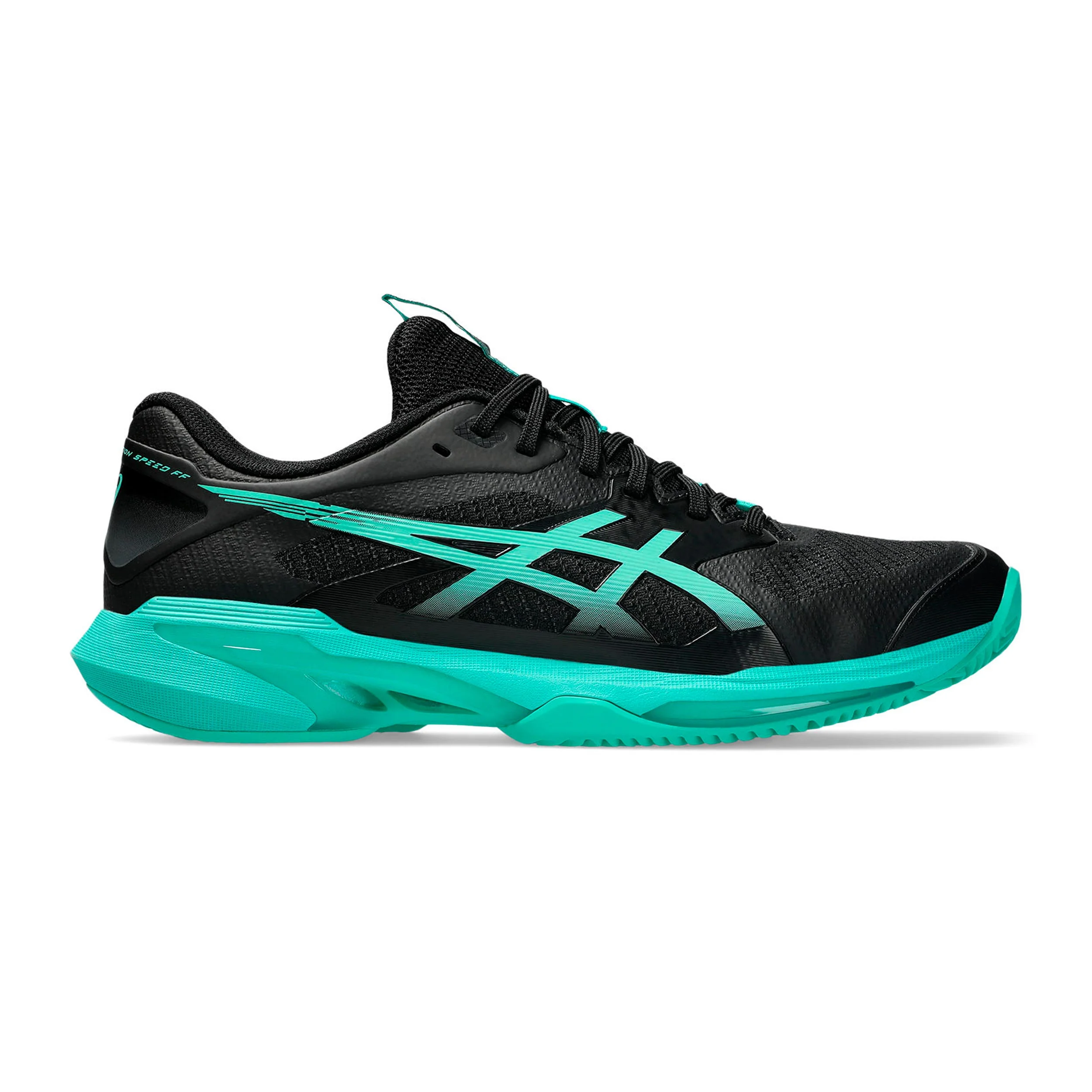 Solution Speed FF 4 Sandplatzschuh Herren - schwarz, türkis