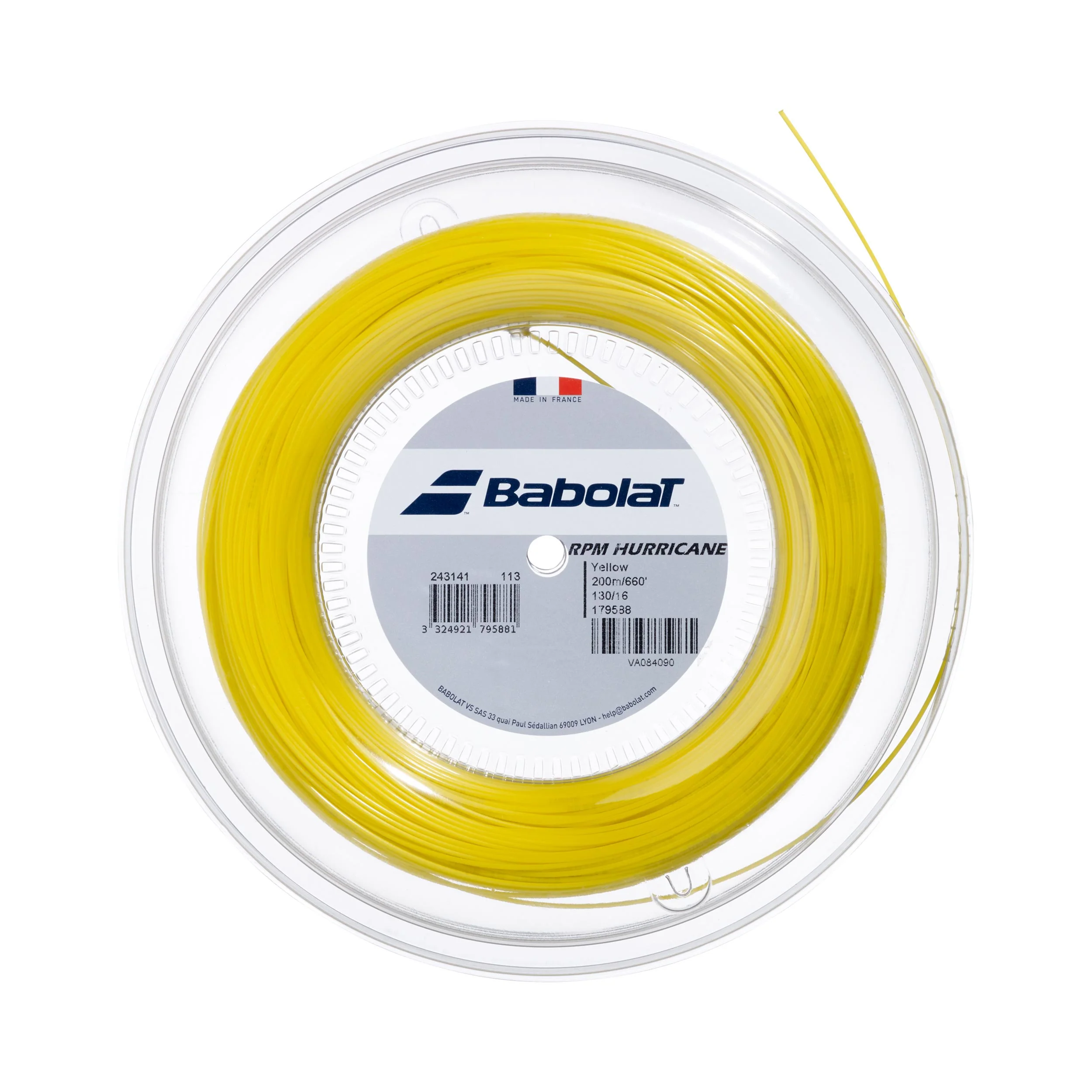 RPM Hurricane Saitenrolle 200m-Gelb