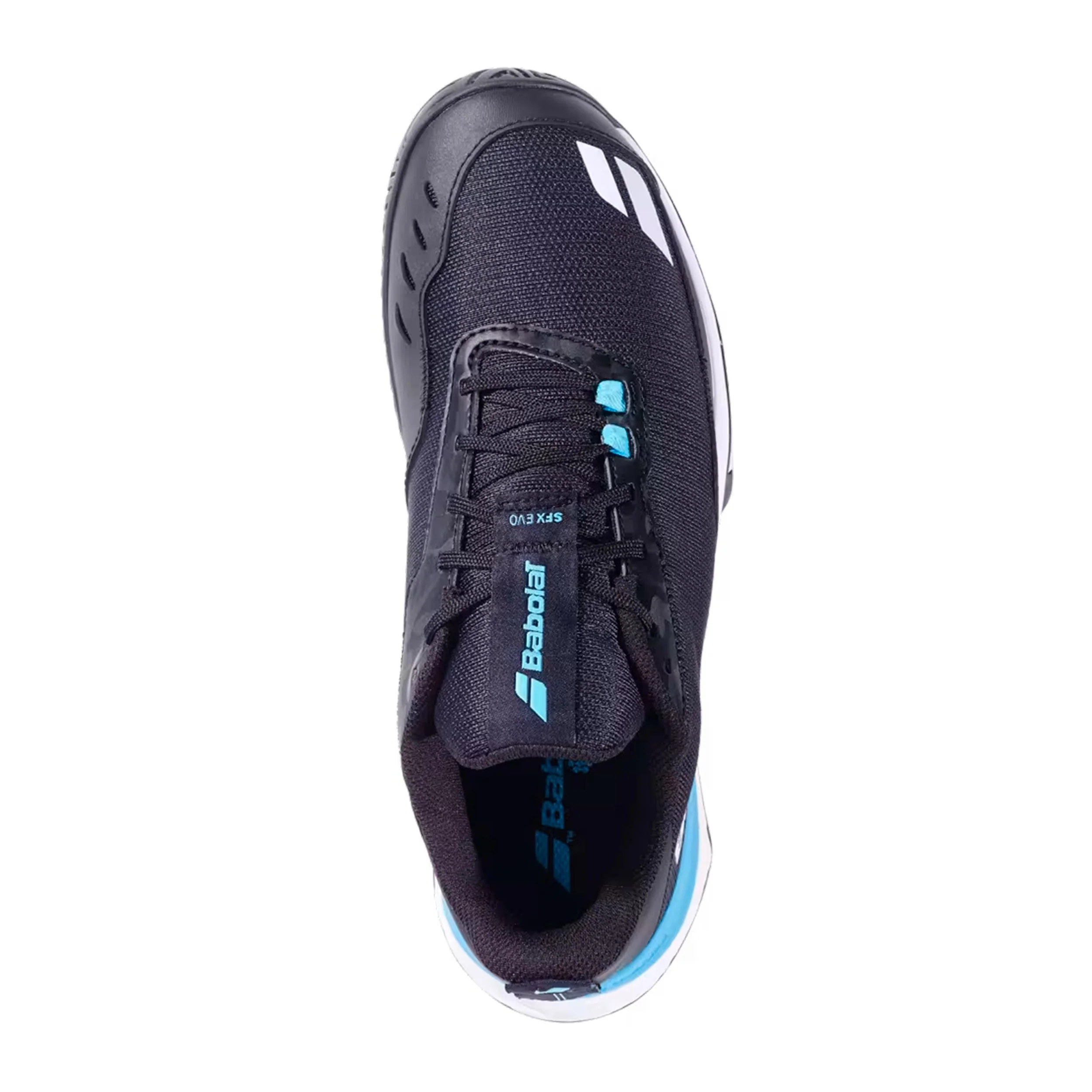 SFX EVO Allcourtschuh Herren - schwarz, hellblau - Image 3