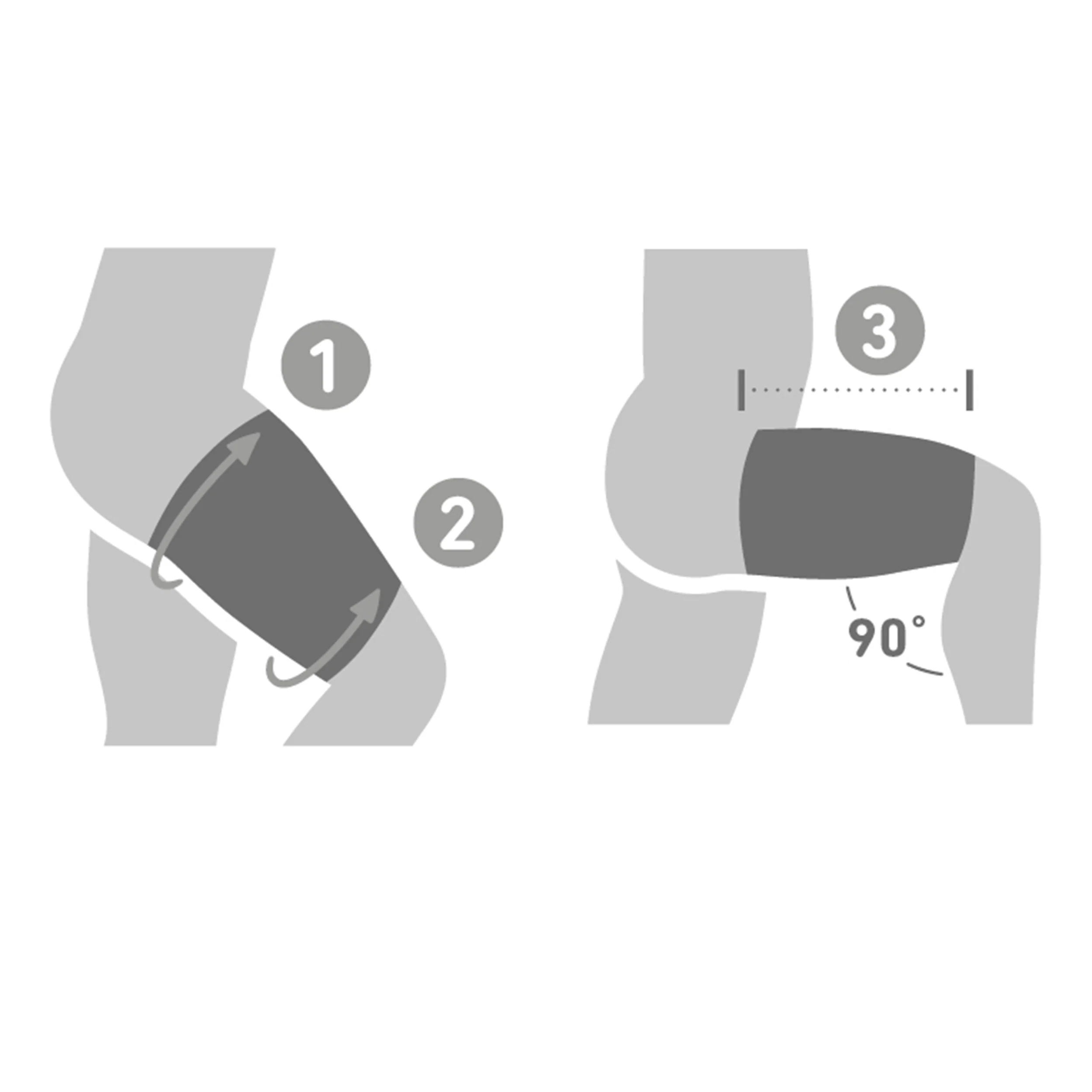 Compression Upper Leg (x-long) Sleeve-Pink - Image 5