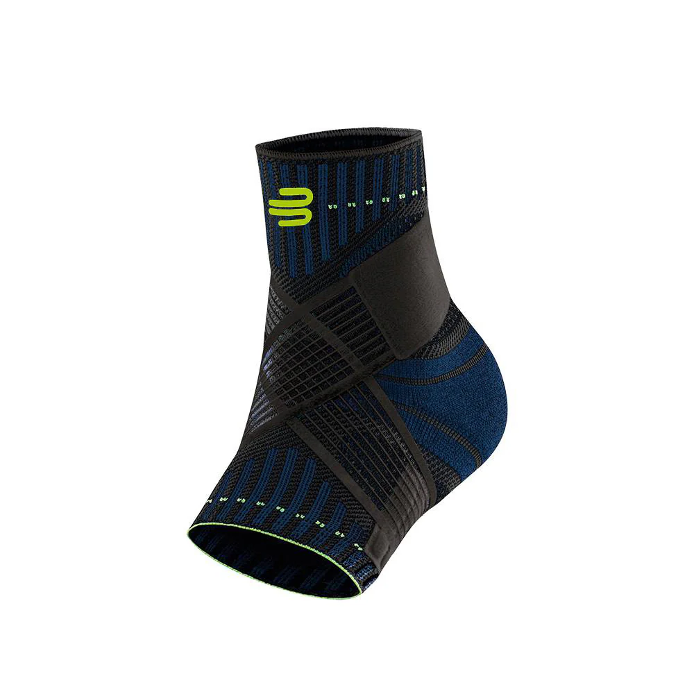 Sports Ankle Support Fußgelenkbandage Links-Schwarz,Blau