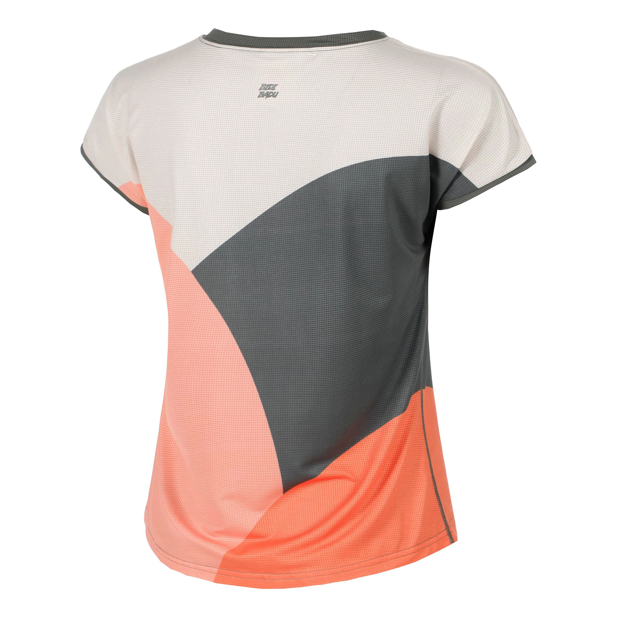Bubble T-Shirt Damen-Grau,Koralle - Image 2