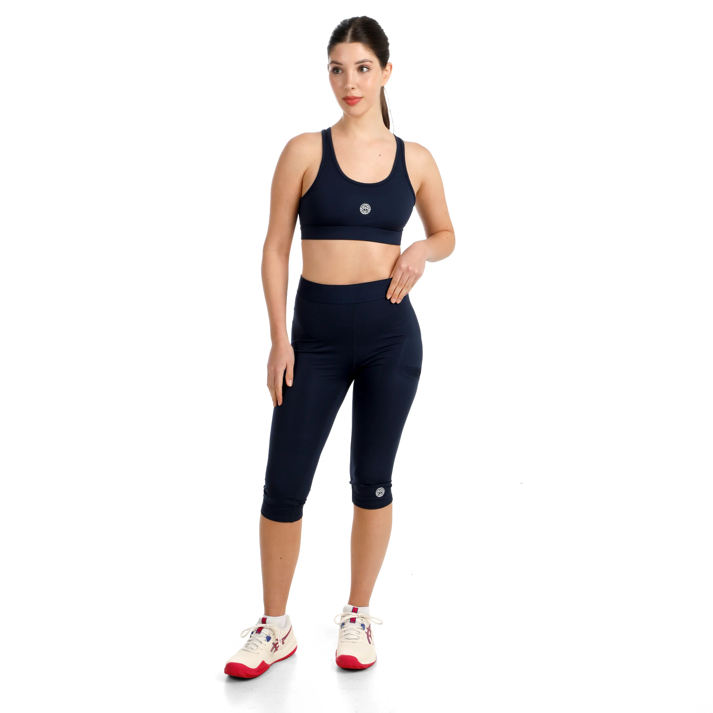 Crew 2.0 Sport-BH Damen-dunkelblau - Image 2