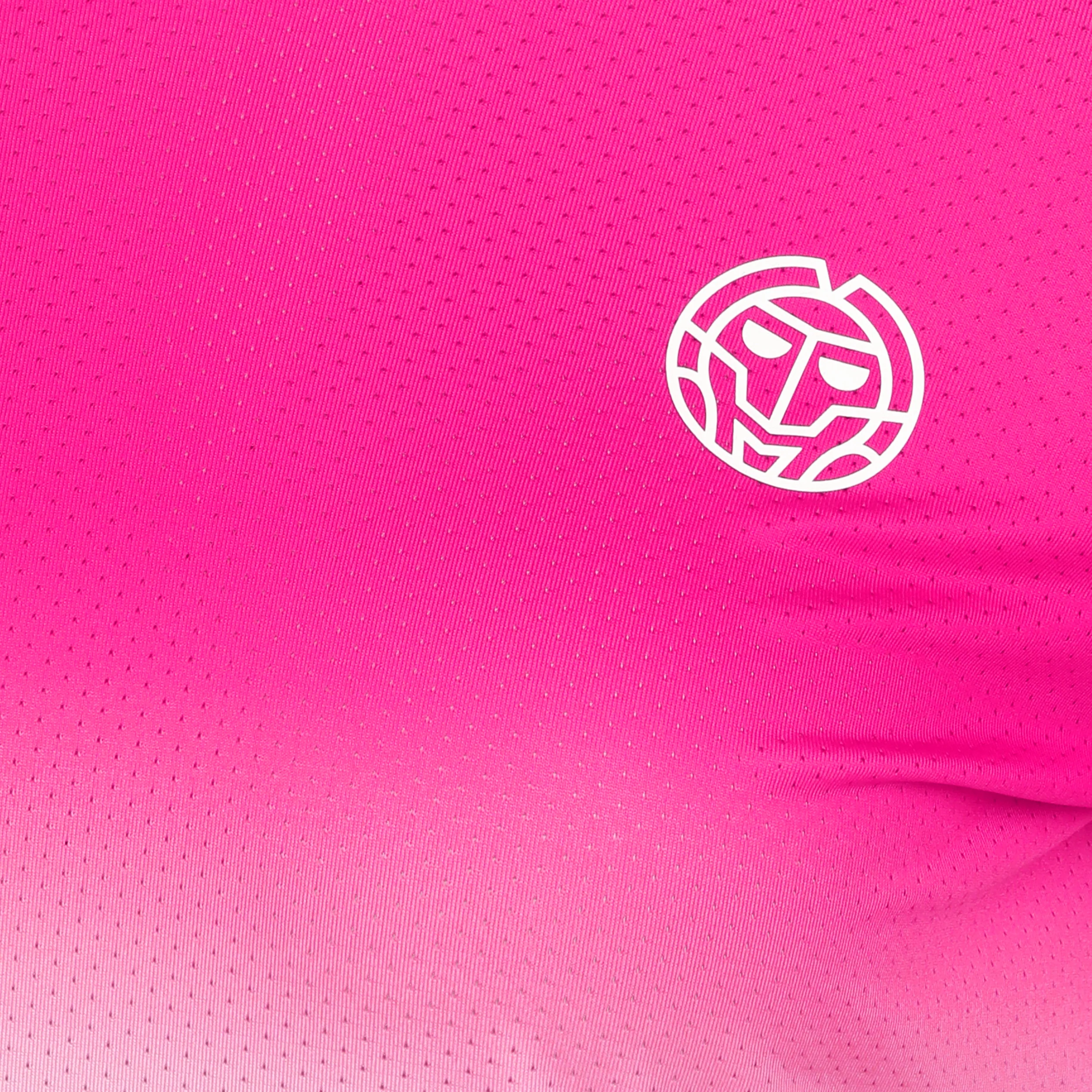 Crew Gradiant Longsleeve Damen-Pink,Weiß - Image 7