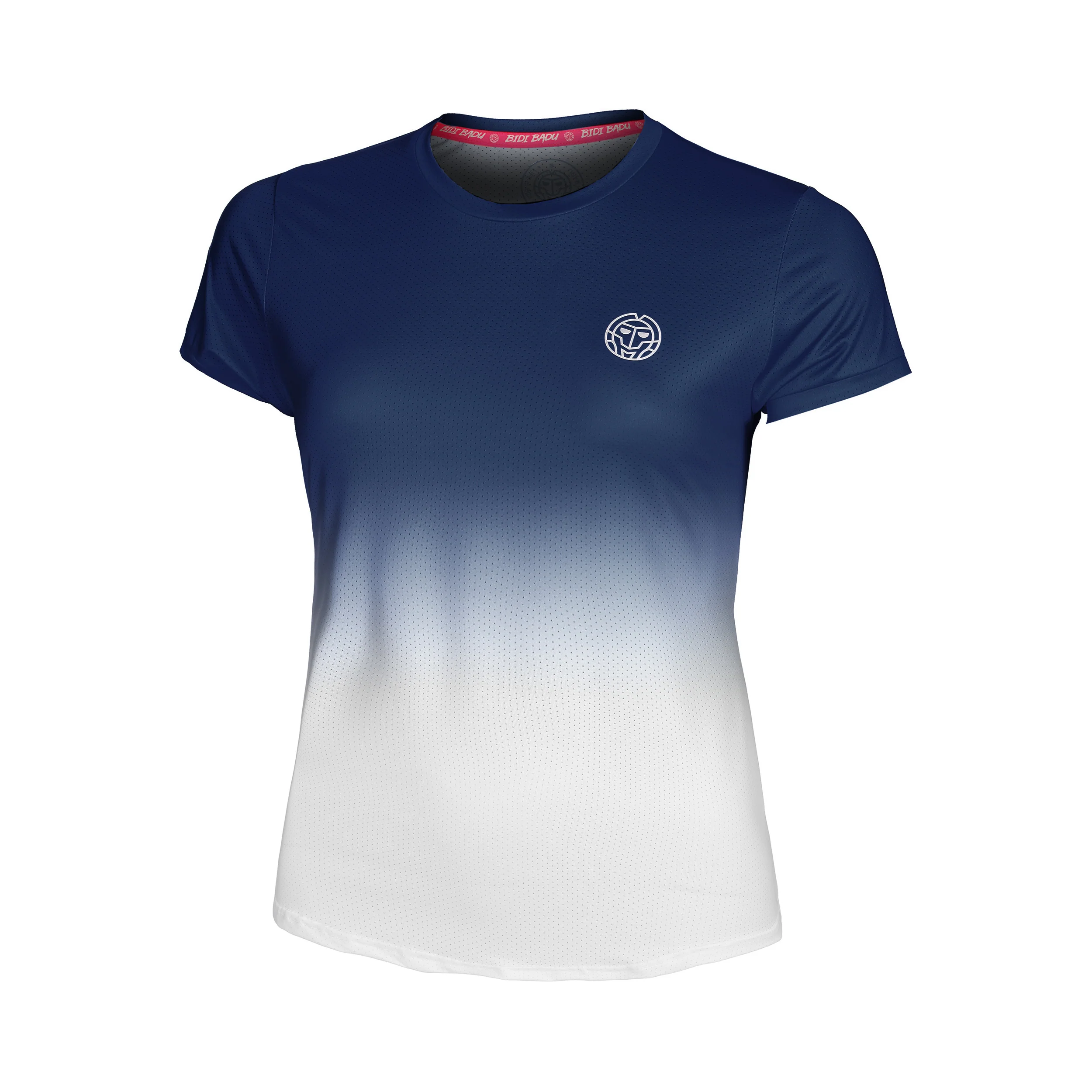 Crew Gradiant T-Shirt Mädchen-Dunkelblau,Weiß