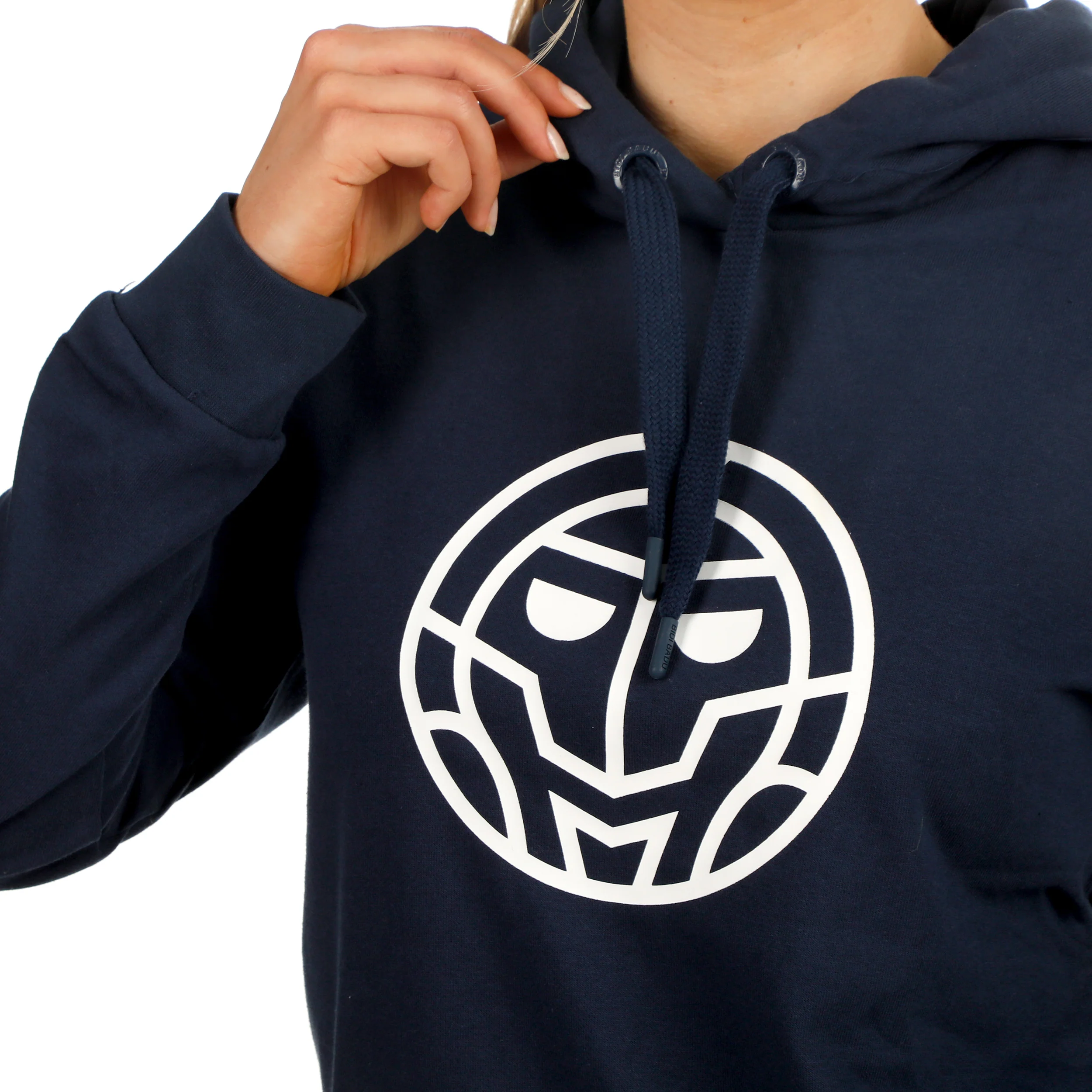 Crew Logo Hoody Damen-Dunkelblau - Image 5