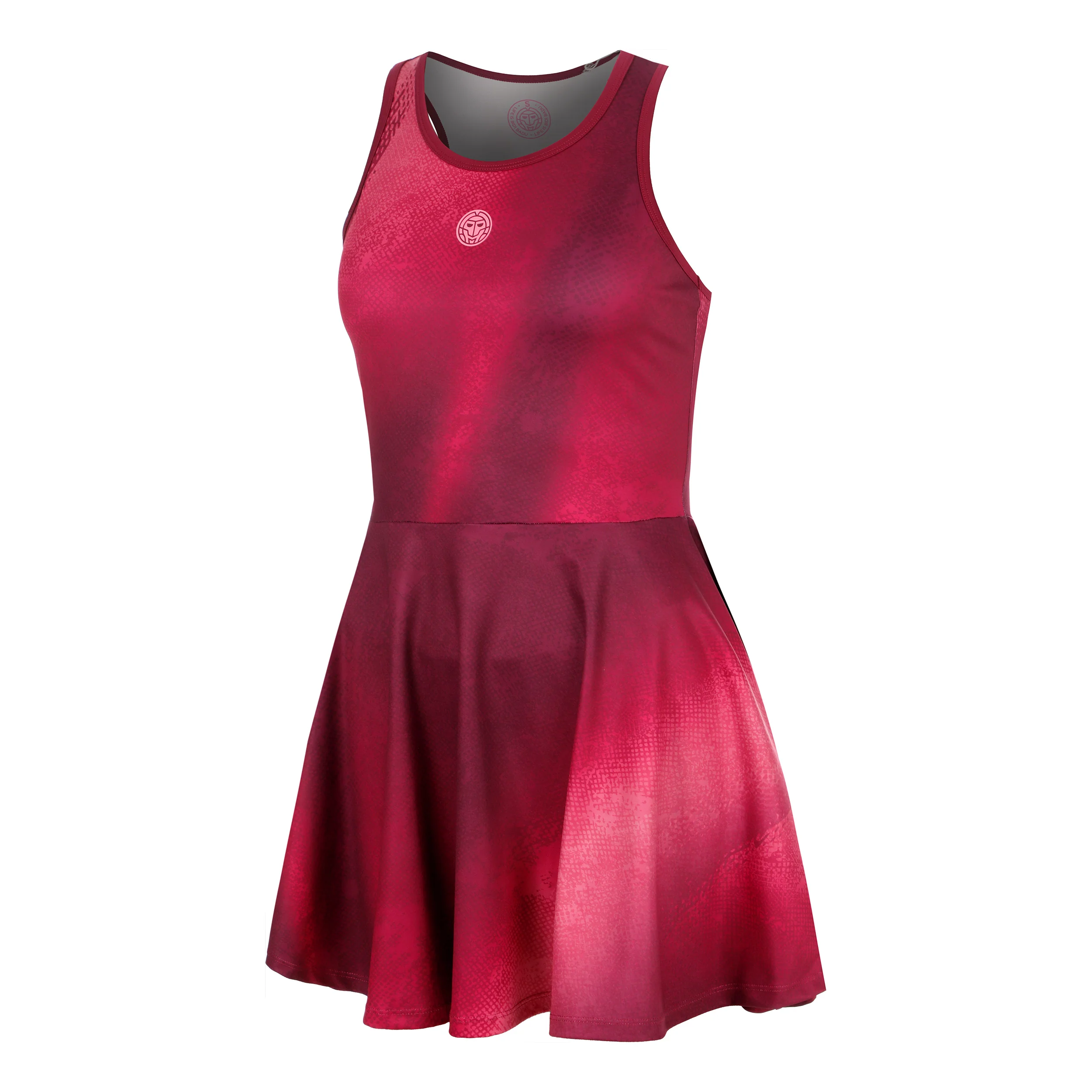 Freeze Out Kleid Damen - dunkelrot, pink