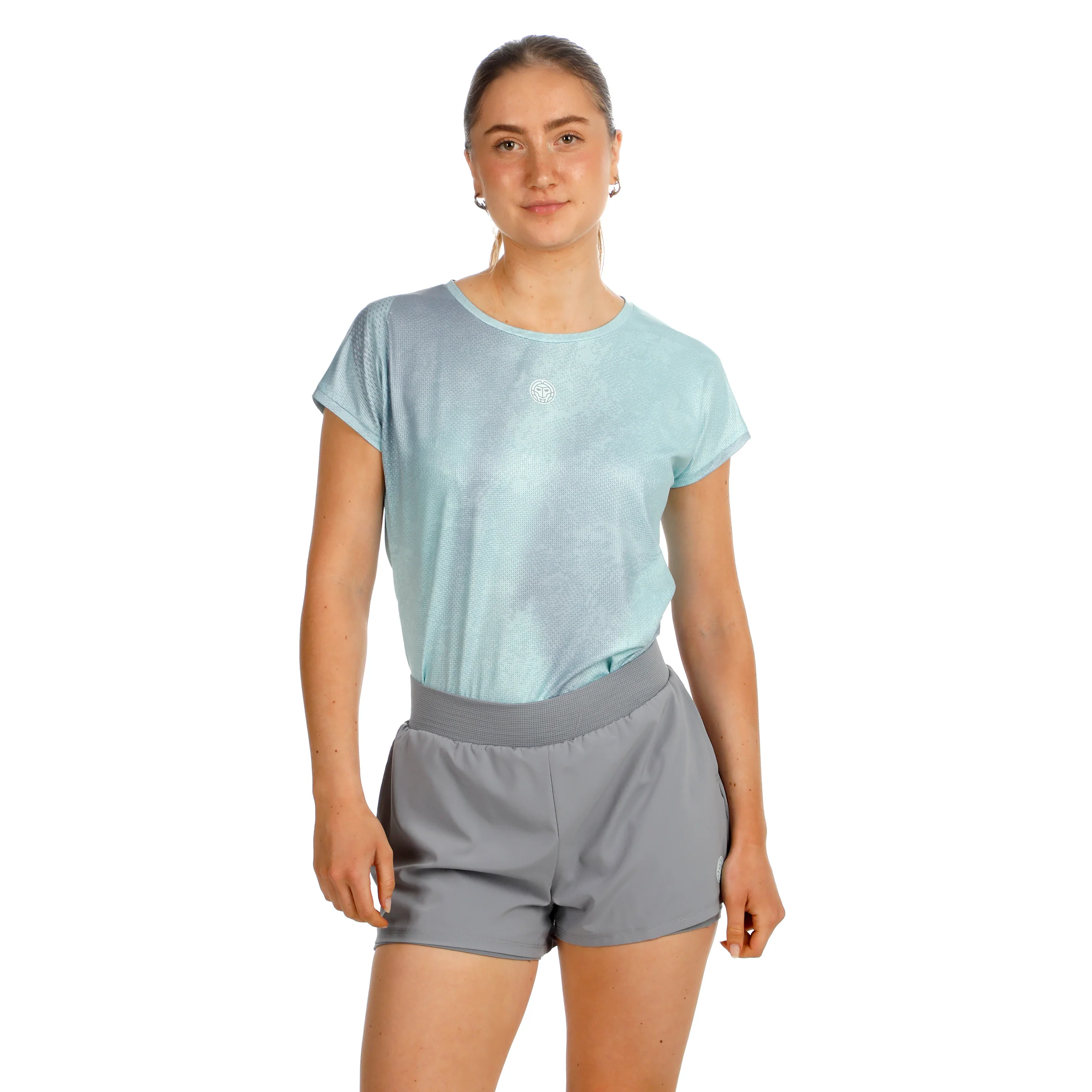 Freeze Out  T-Shirt Damen - mint, grau - Image 6