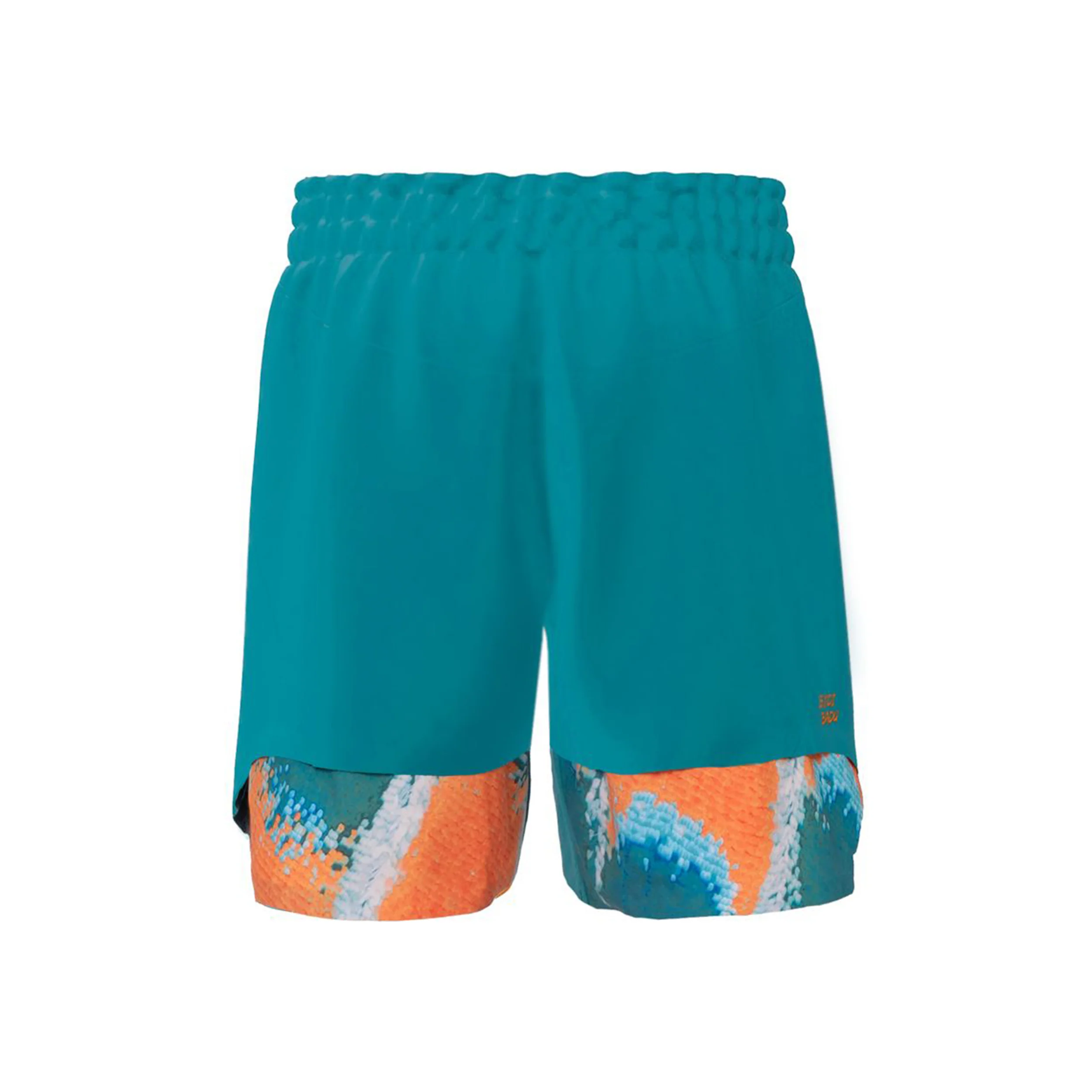 Melbourne 2025 7inch Shorts Herren-Petrol,Orange - Image 2