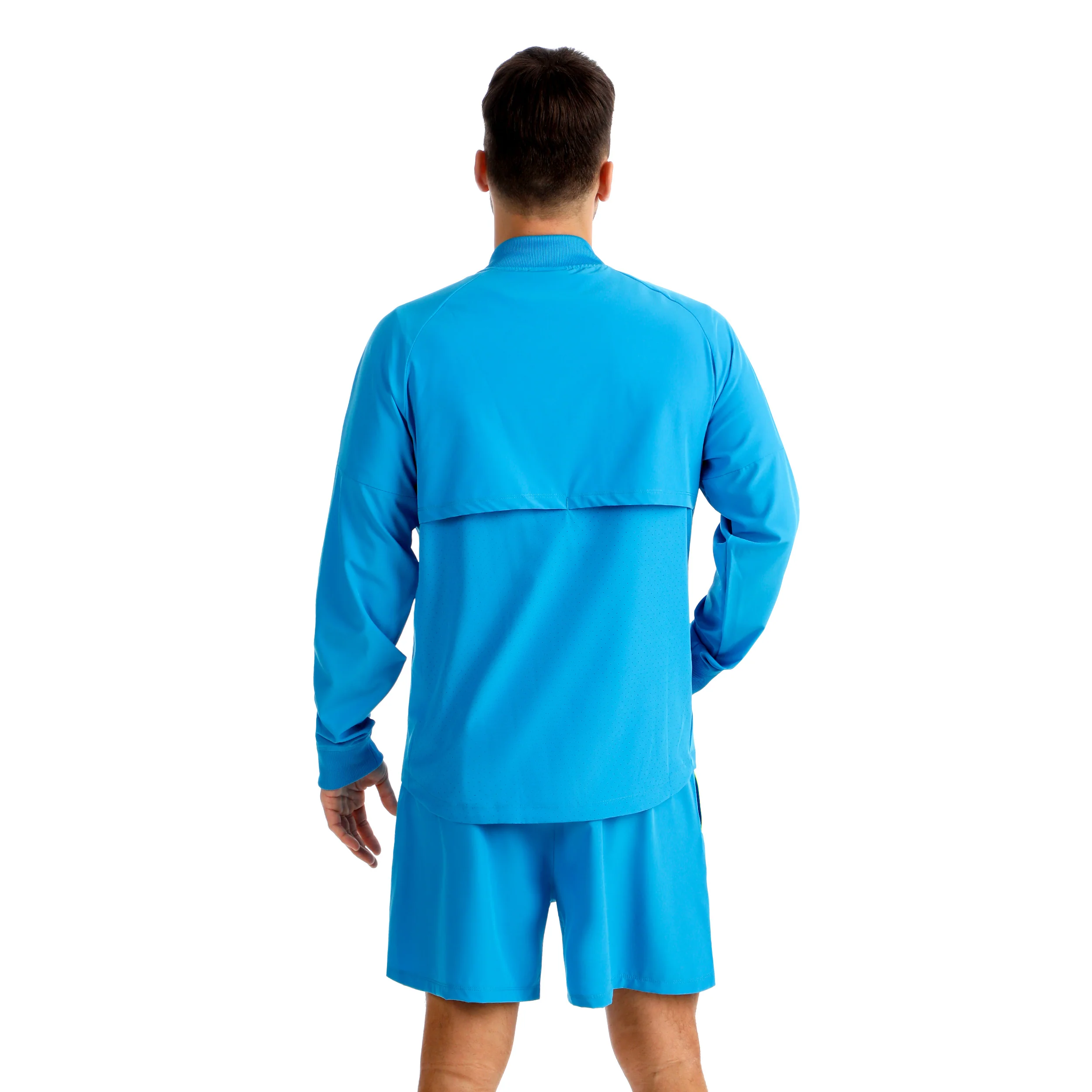 Out of Control Jacket Trainingsjacke Herren - blau, neongelb - Image 7