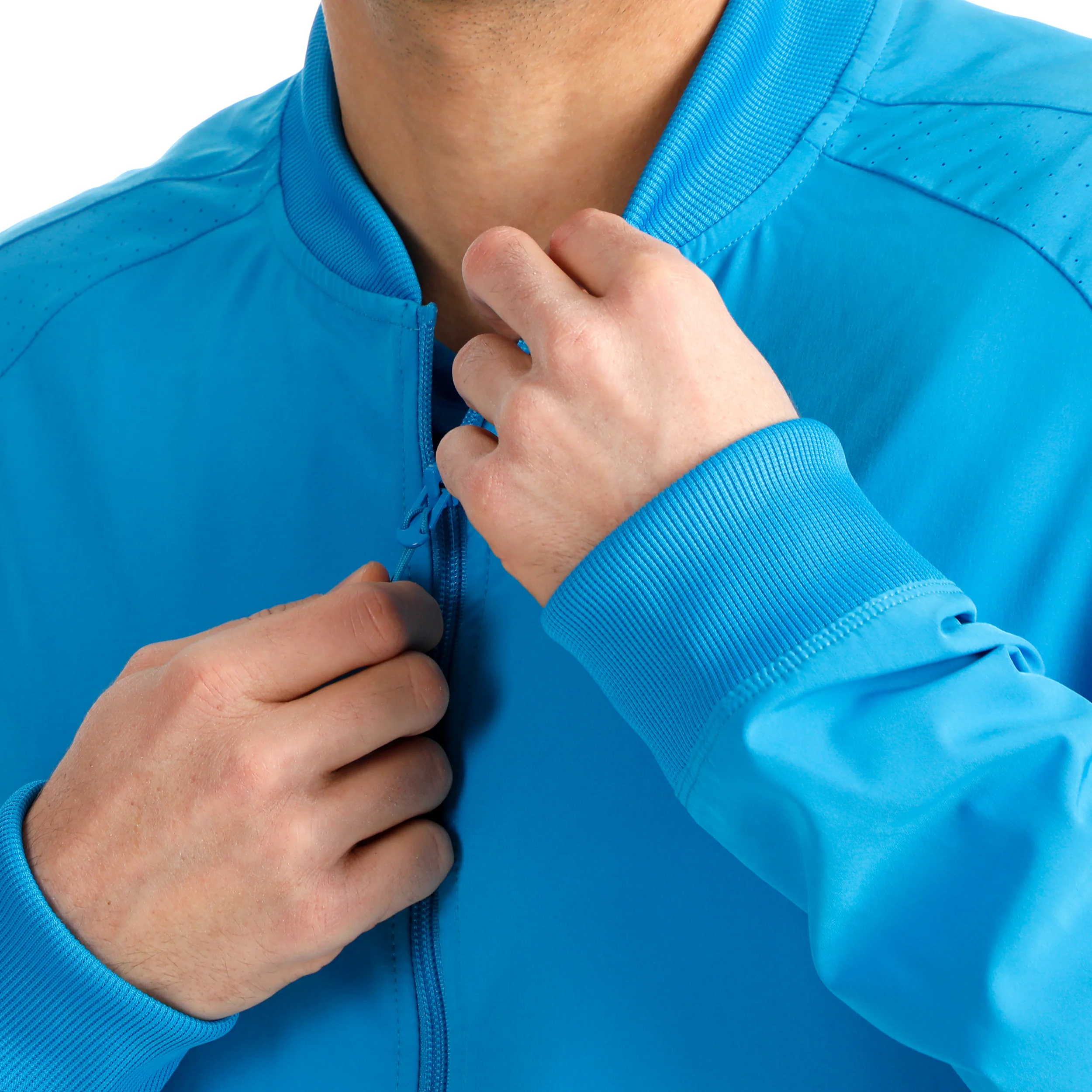 Out of Control Jacket Trainingsjacke Herren - blau, neongelb - Image 9