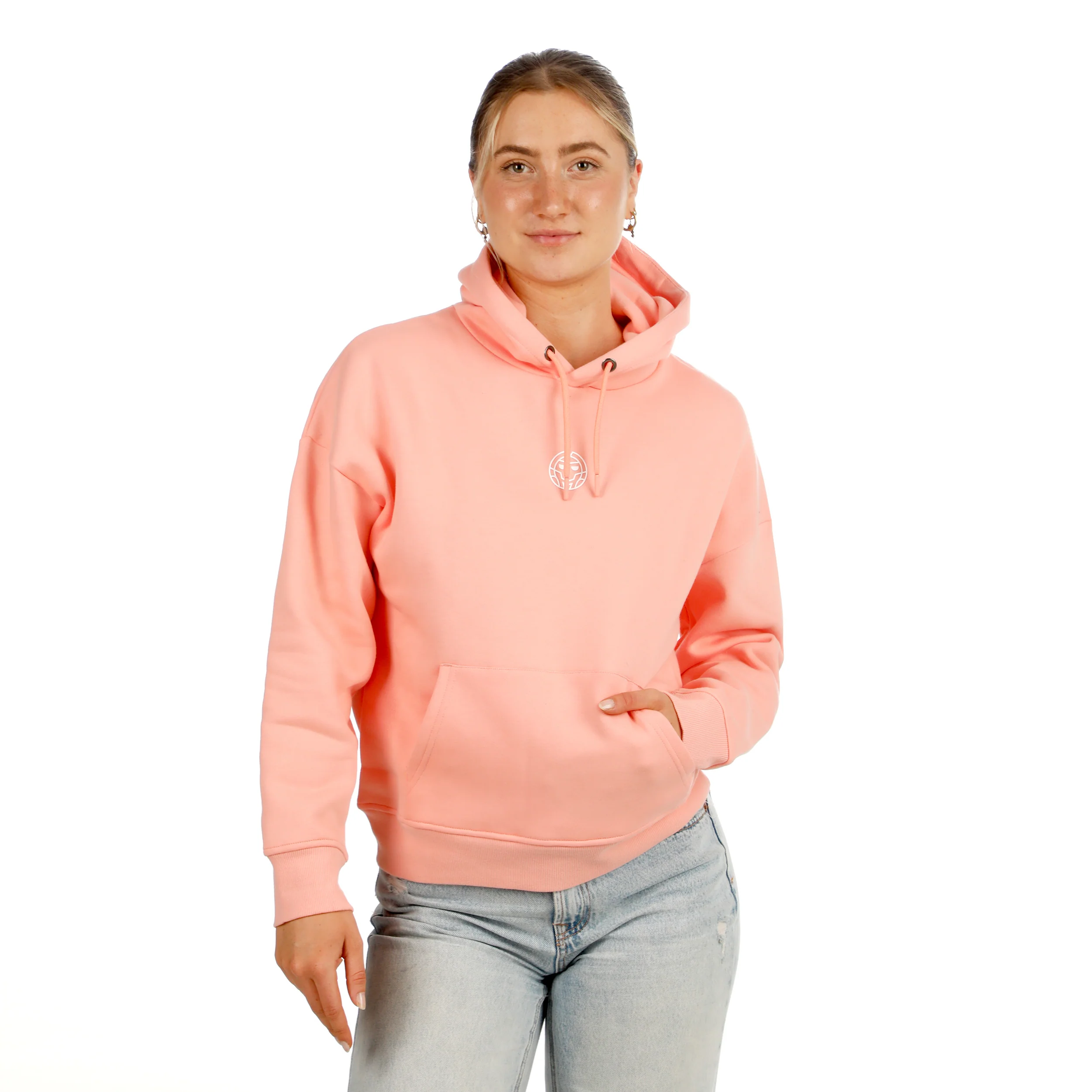 Out of Control Logo Hoody Damen-pink - Image 5