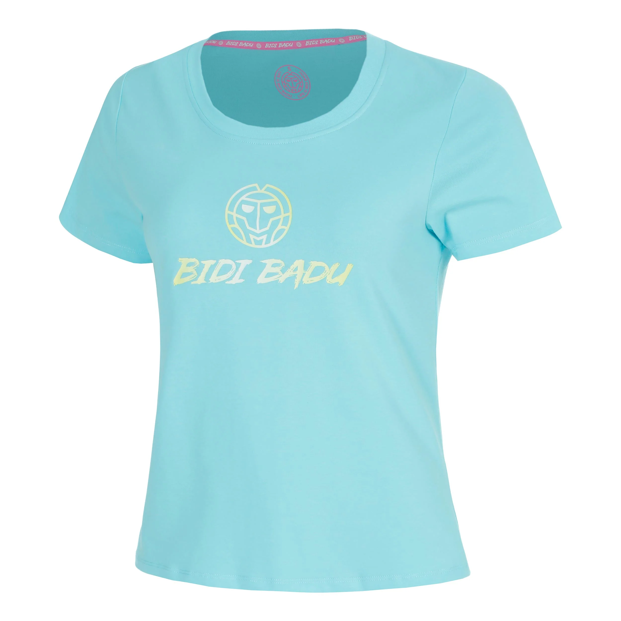 Out of Control Logo T-Shirt Damen-blau