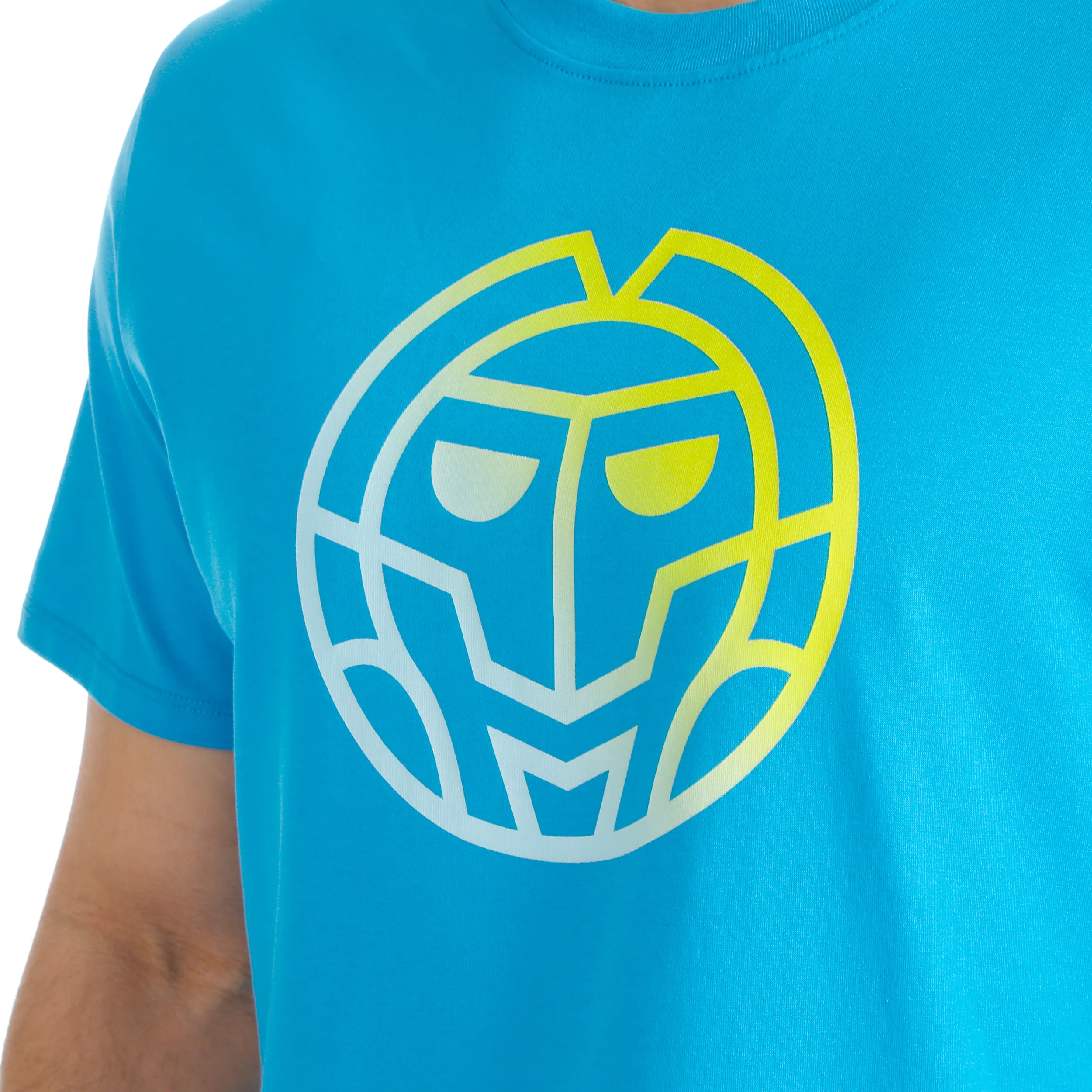 Out of Control Logo T-Shirt Herren-blau - Image 6