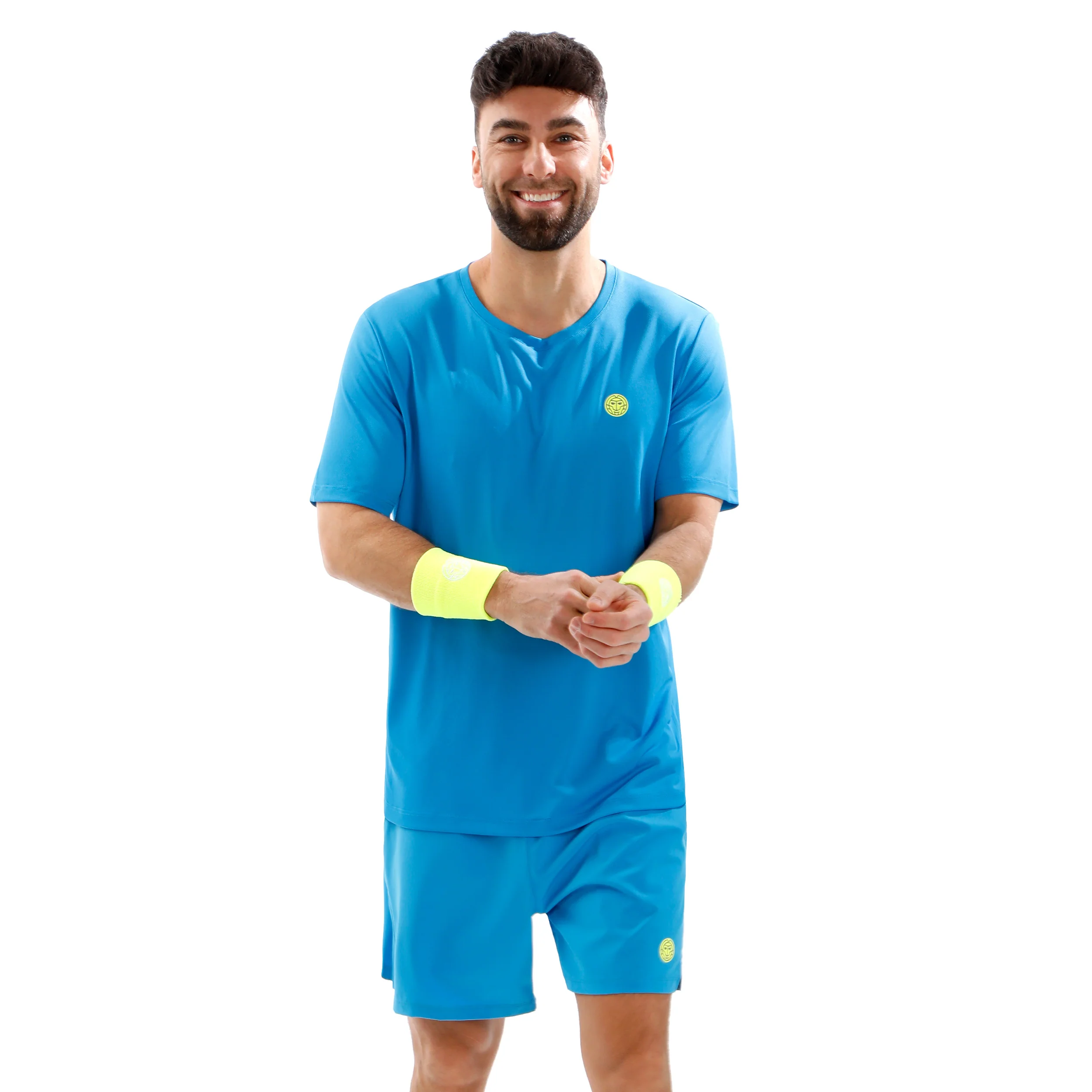Out of Control T-Shirt Herren - blau, neongelb - Image 4