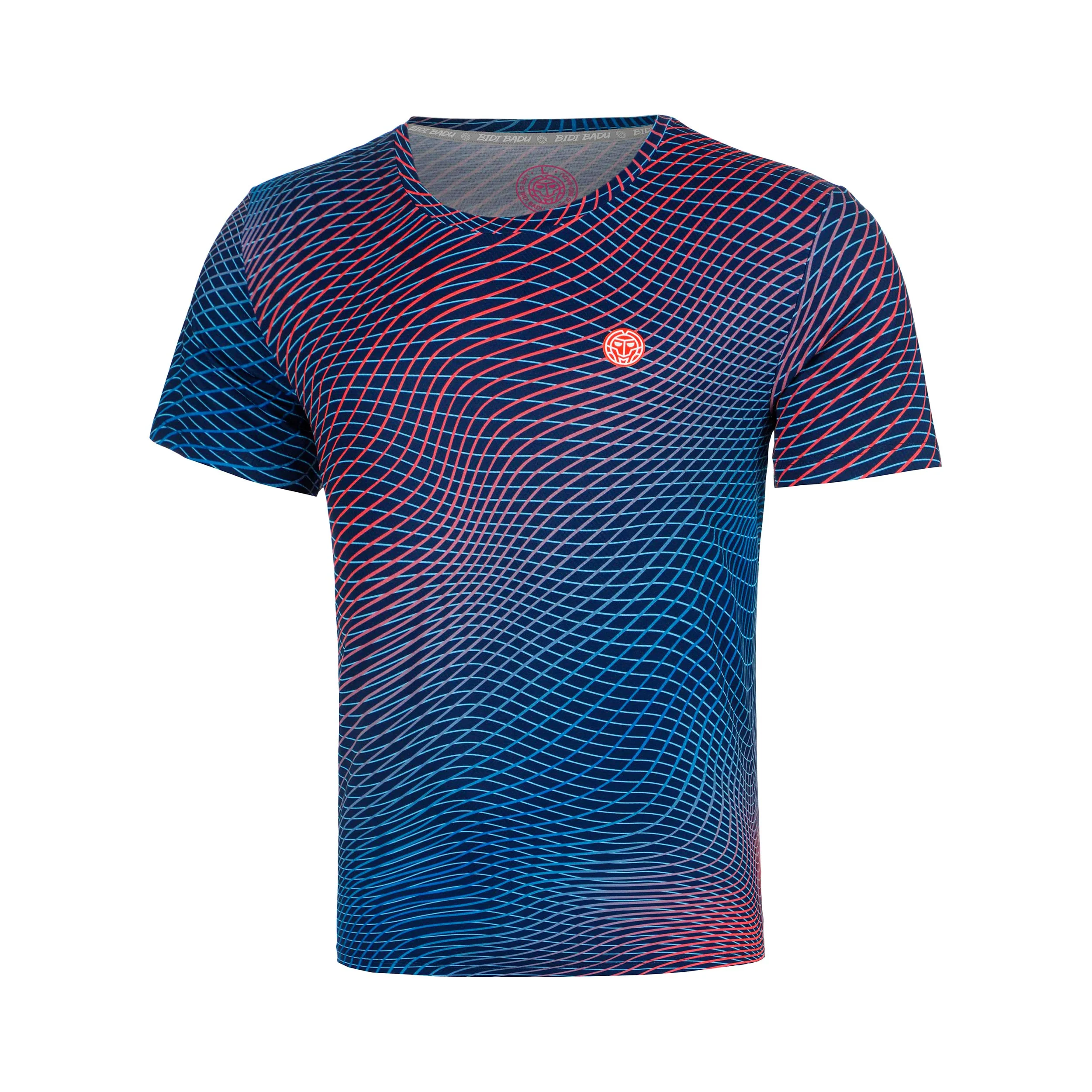 Out of Control T-Shirt Jungen-dunkelblau, koralle
