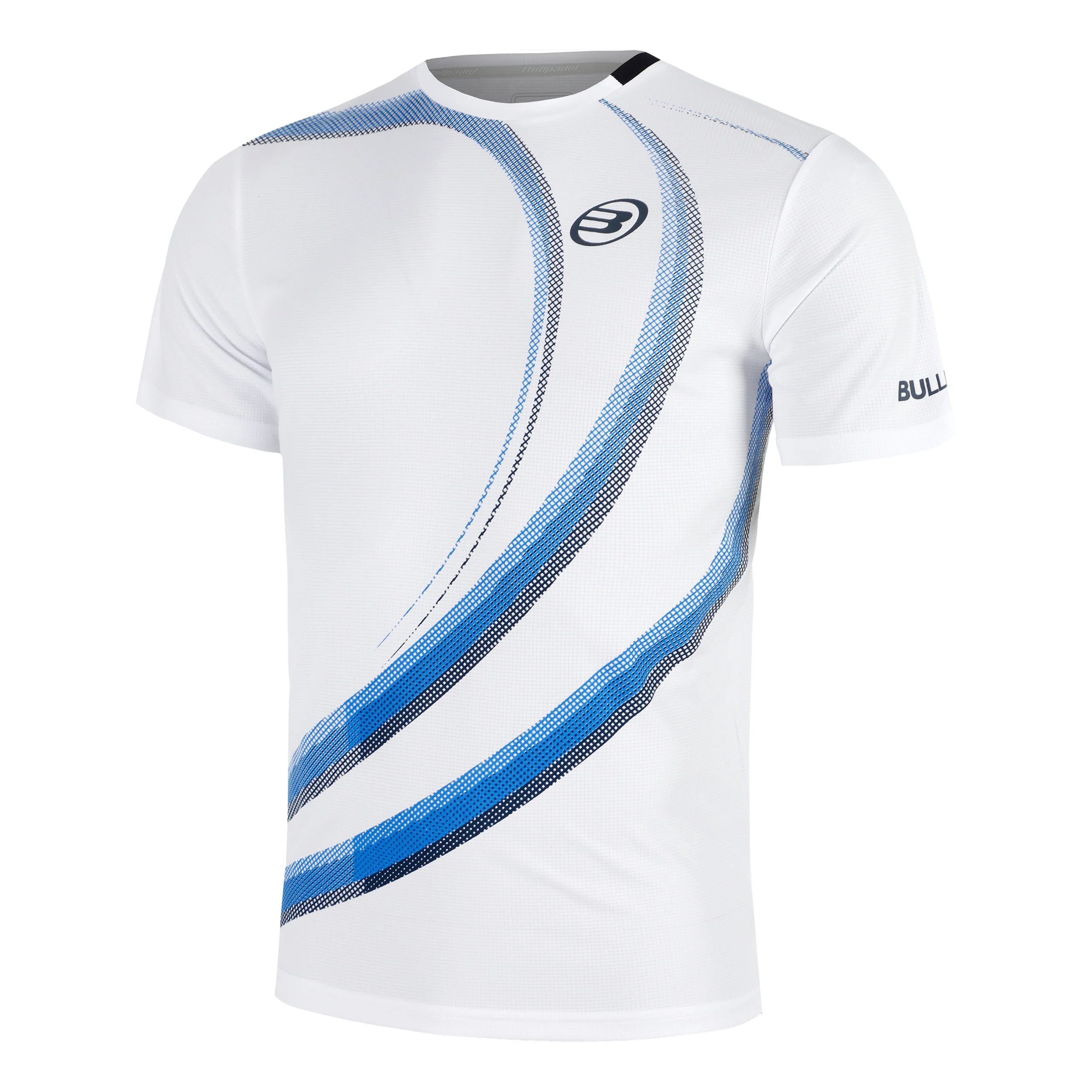Beque T-Shirt Herren-Weiß,Hellblau