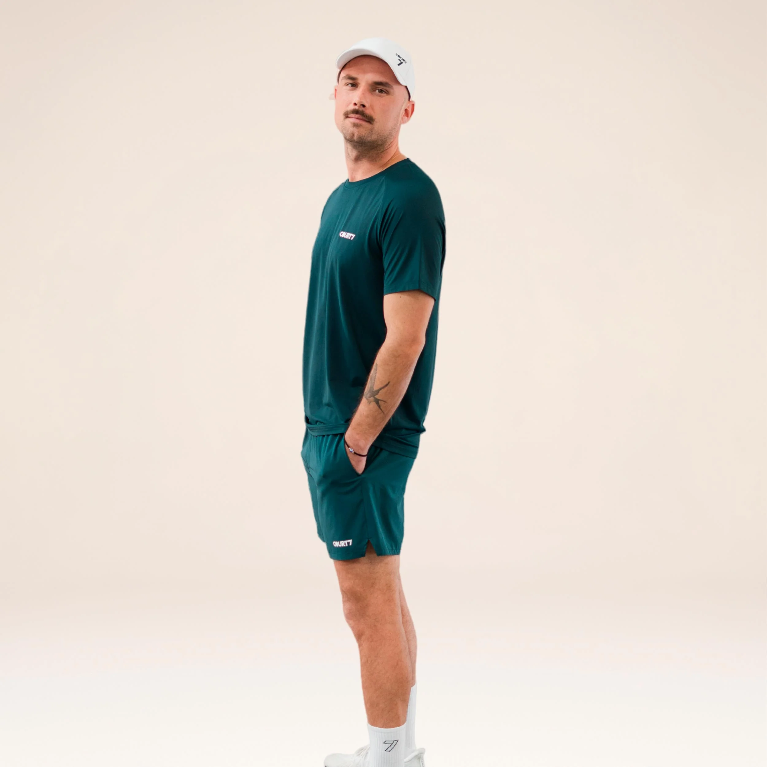 Dual Pocket 5in Shorts Herren - grün - Image 5