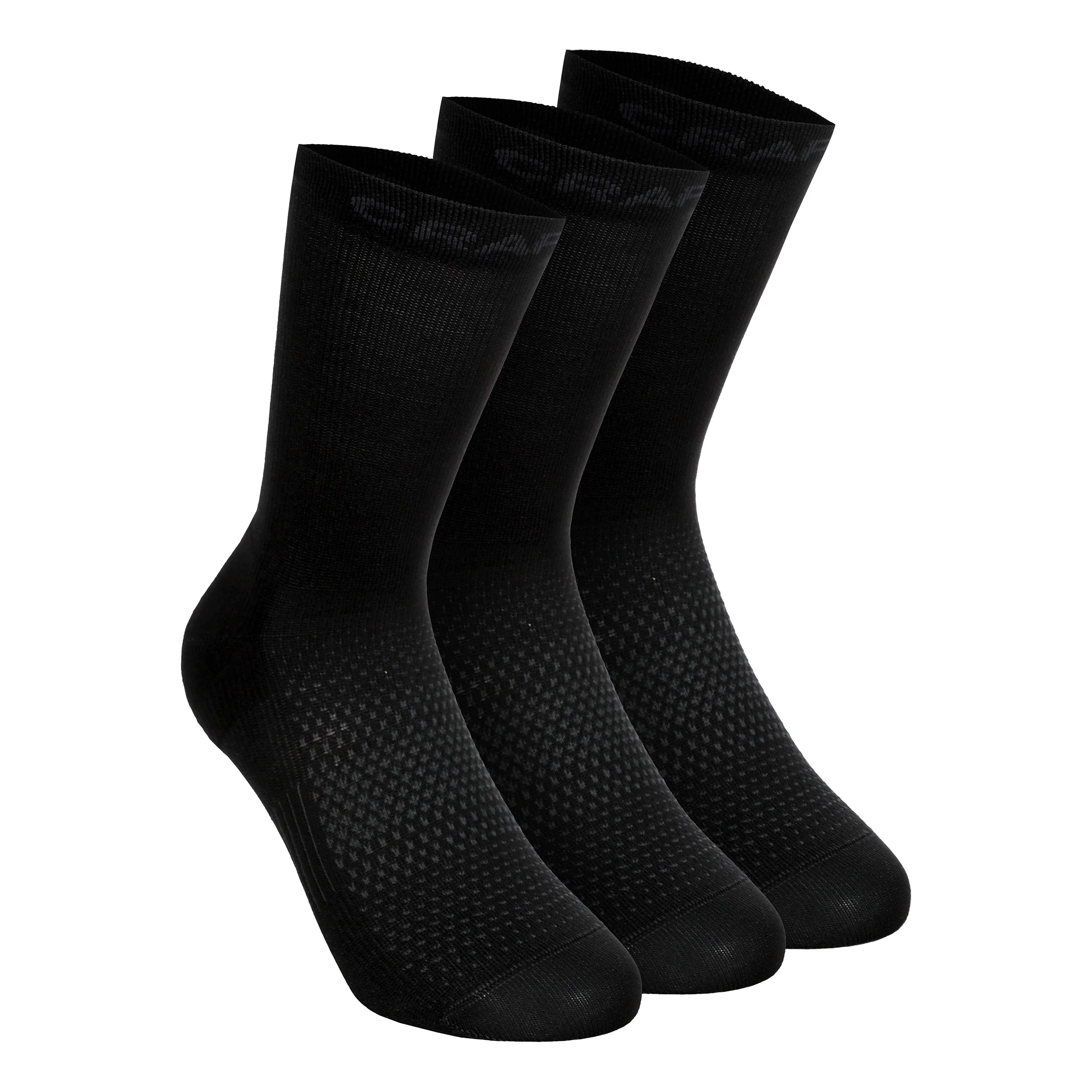 Core Dry High Laufsocken Unisex - schwarz