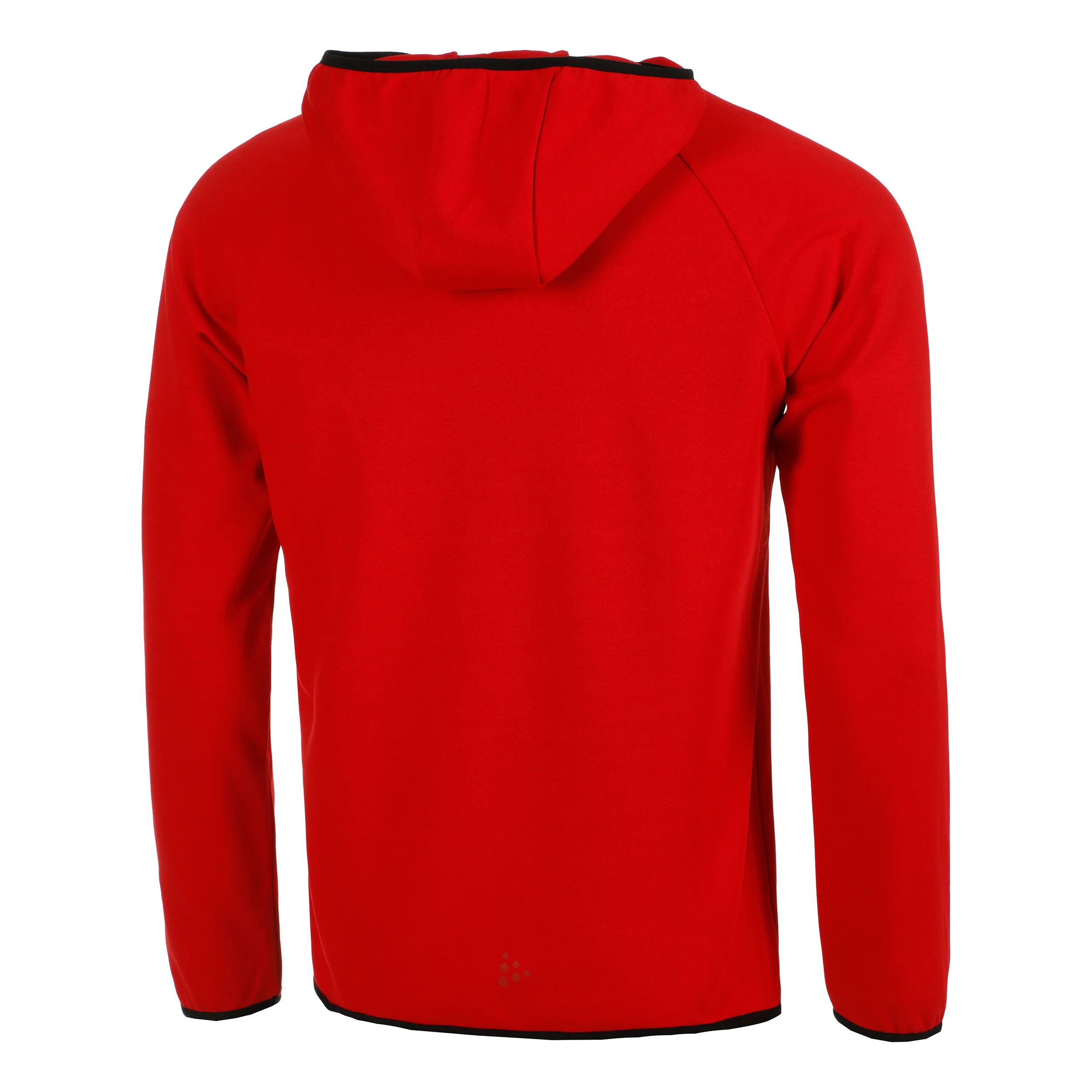 Crew Hood Hoody Herren - rot, - Image 2