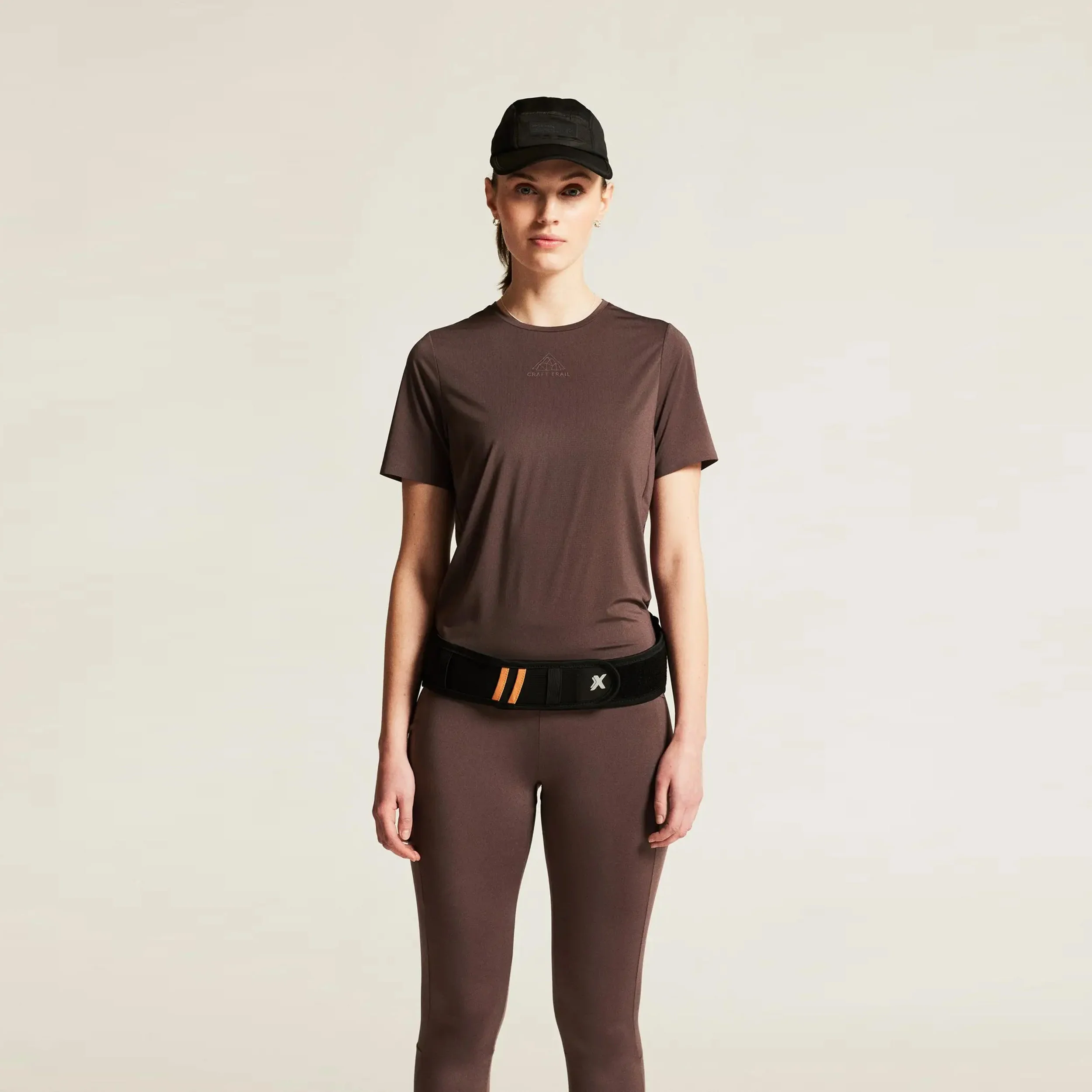 Pro Trail Laufshirt Damen - braun - Image 3