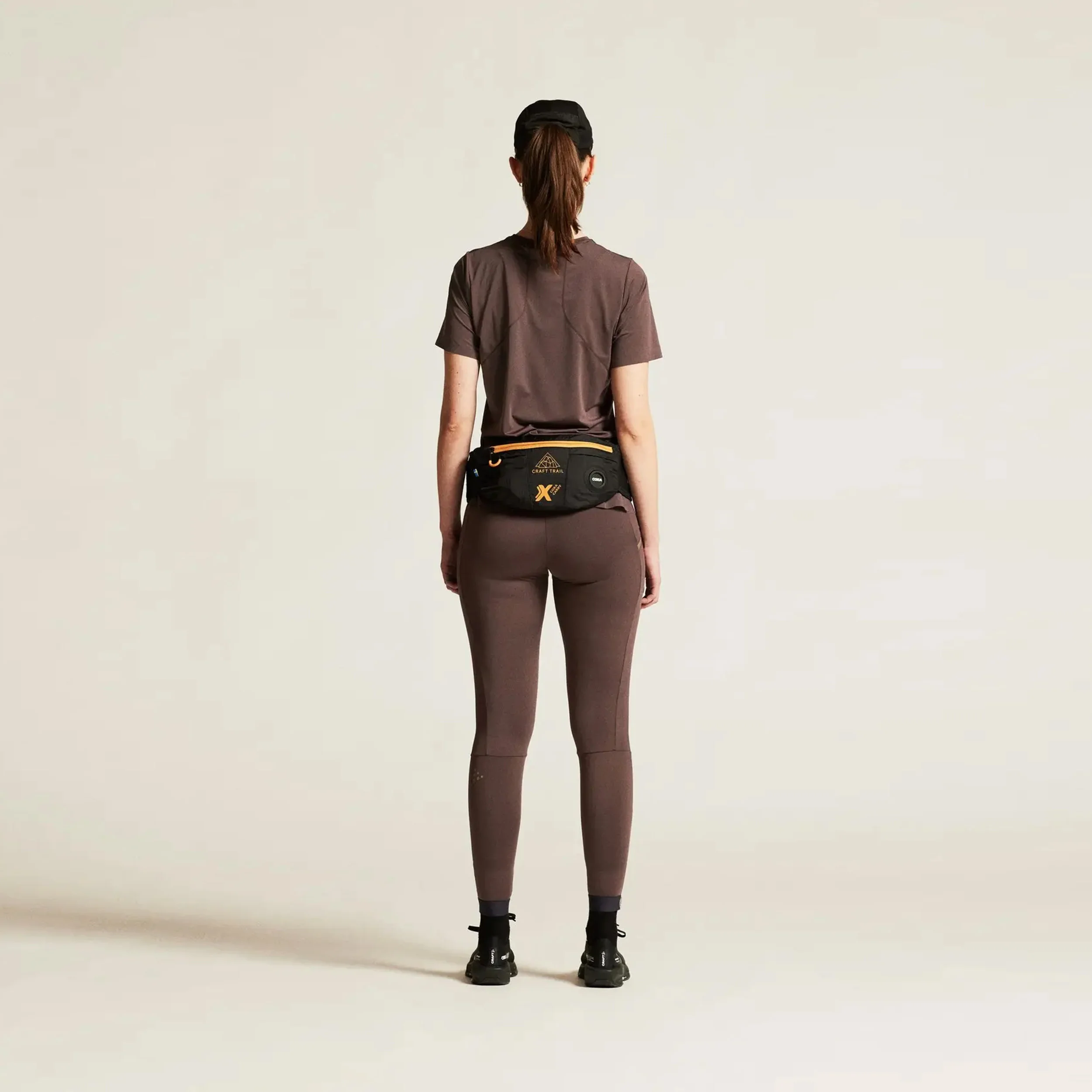 Pro Trail Laufshirt Damen - braun - Image 4