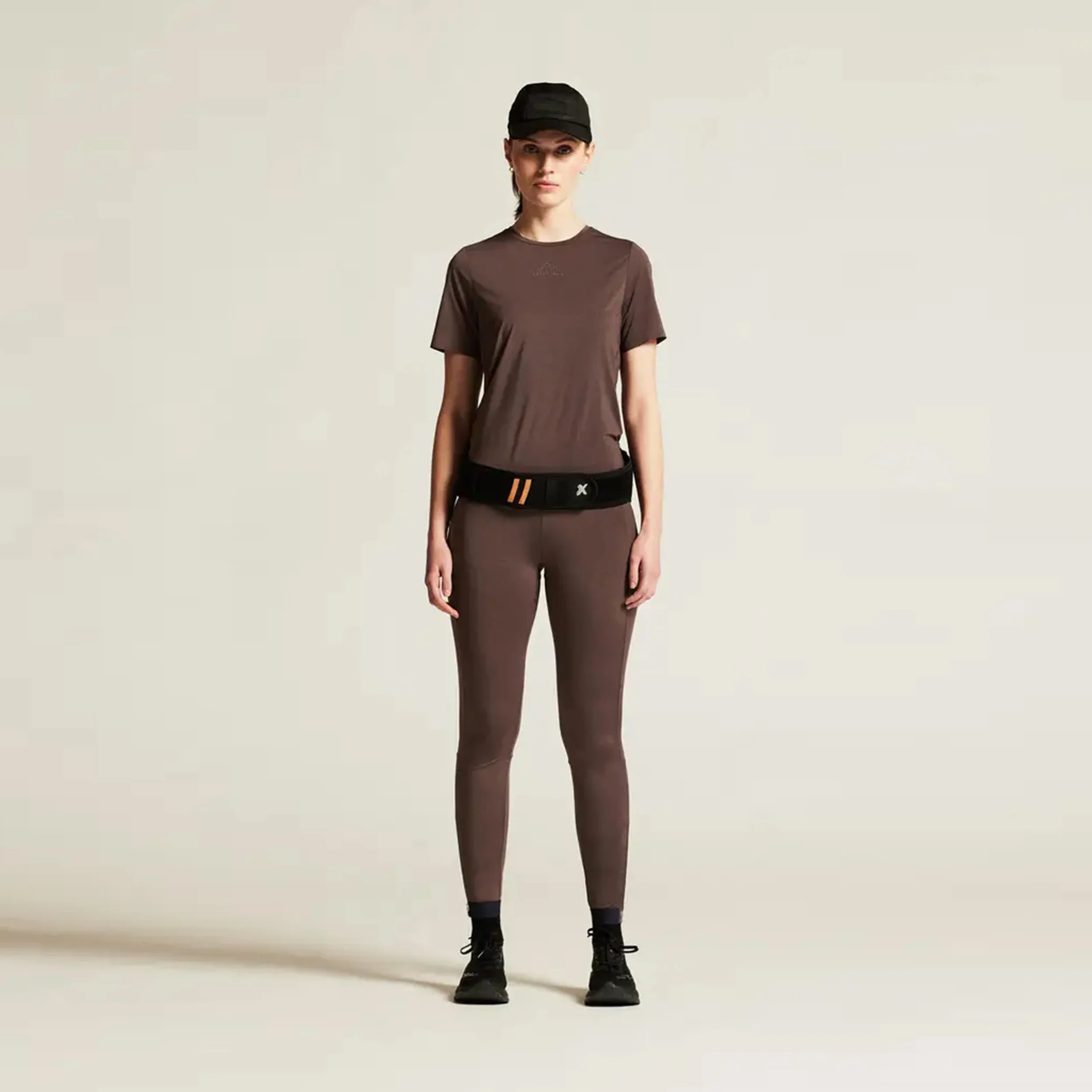 Pro Trail Laufshirt Damen - braun - Image 5