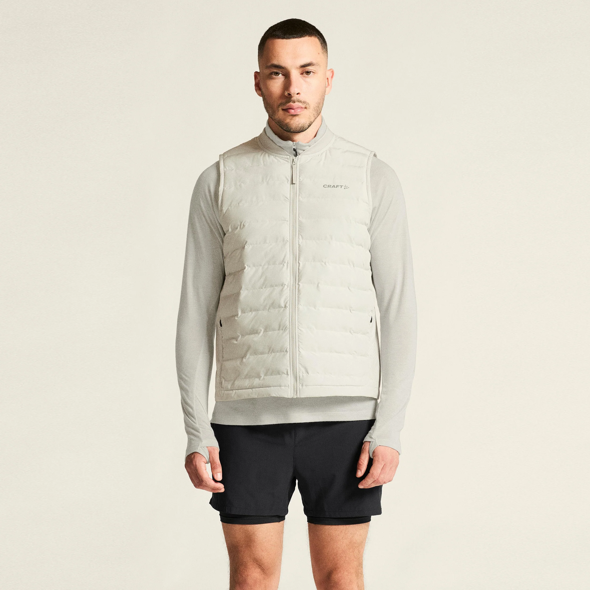 SubZ Laufweste Herren - creme