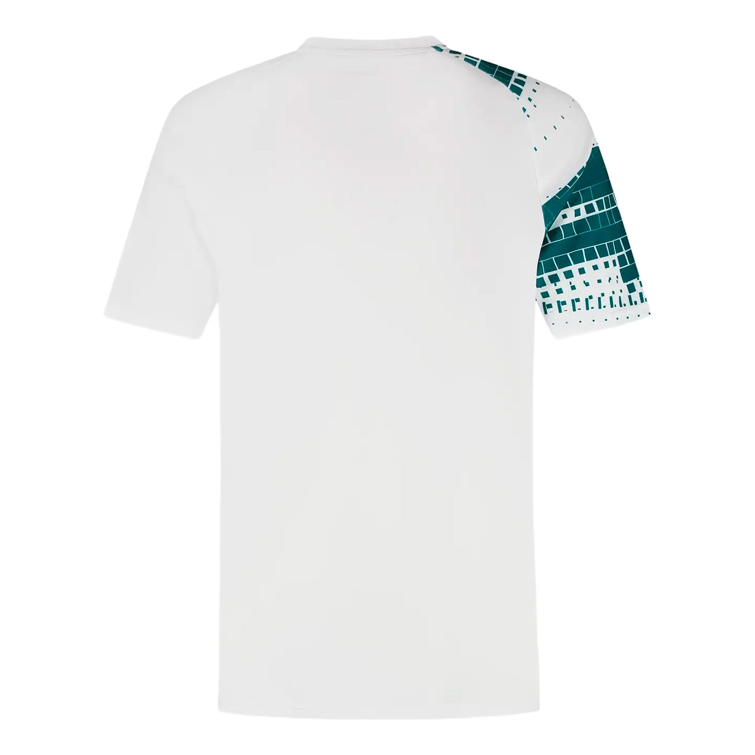 T-Shirt Herren-weiß, dunkelgrün - Image 2