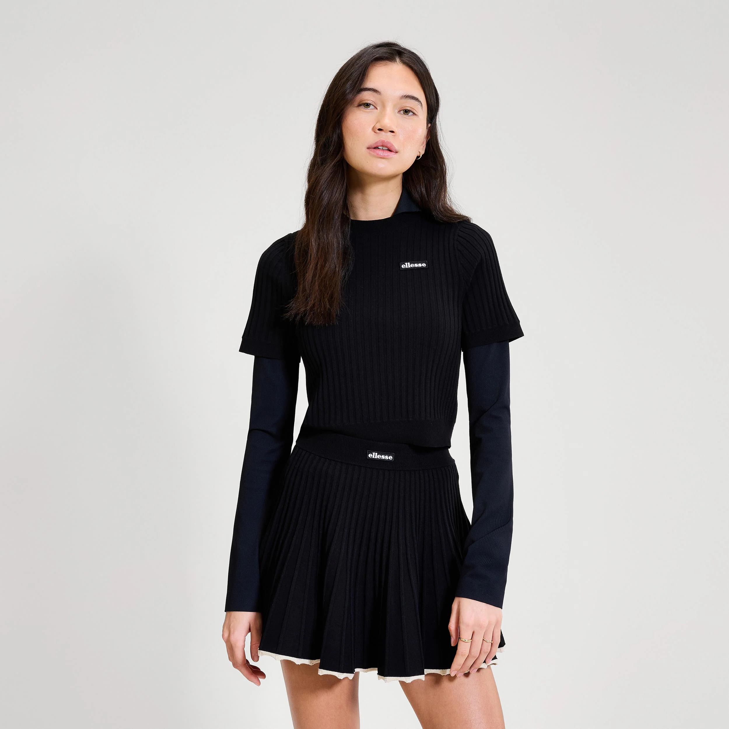 The Court T-Shirt Damen - schwarz