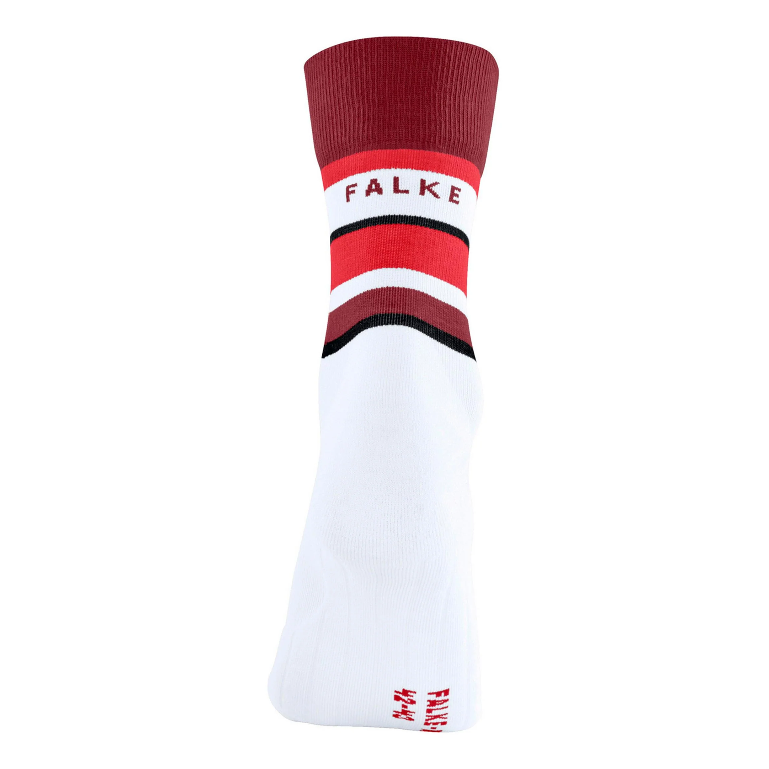 RU4 Endurance Compression Kompressions-Socken Damen - weiß, dunkelrot - Image 2